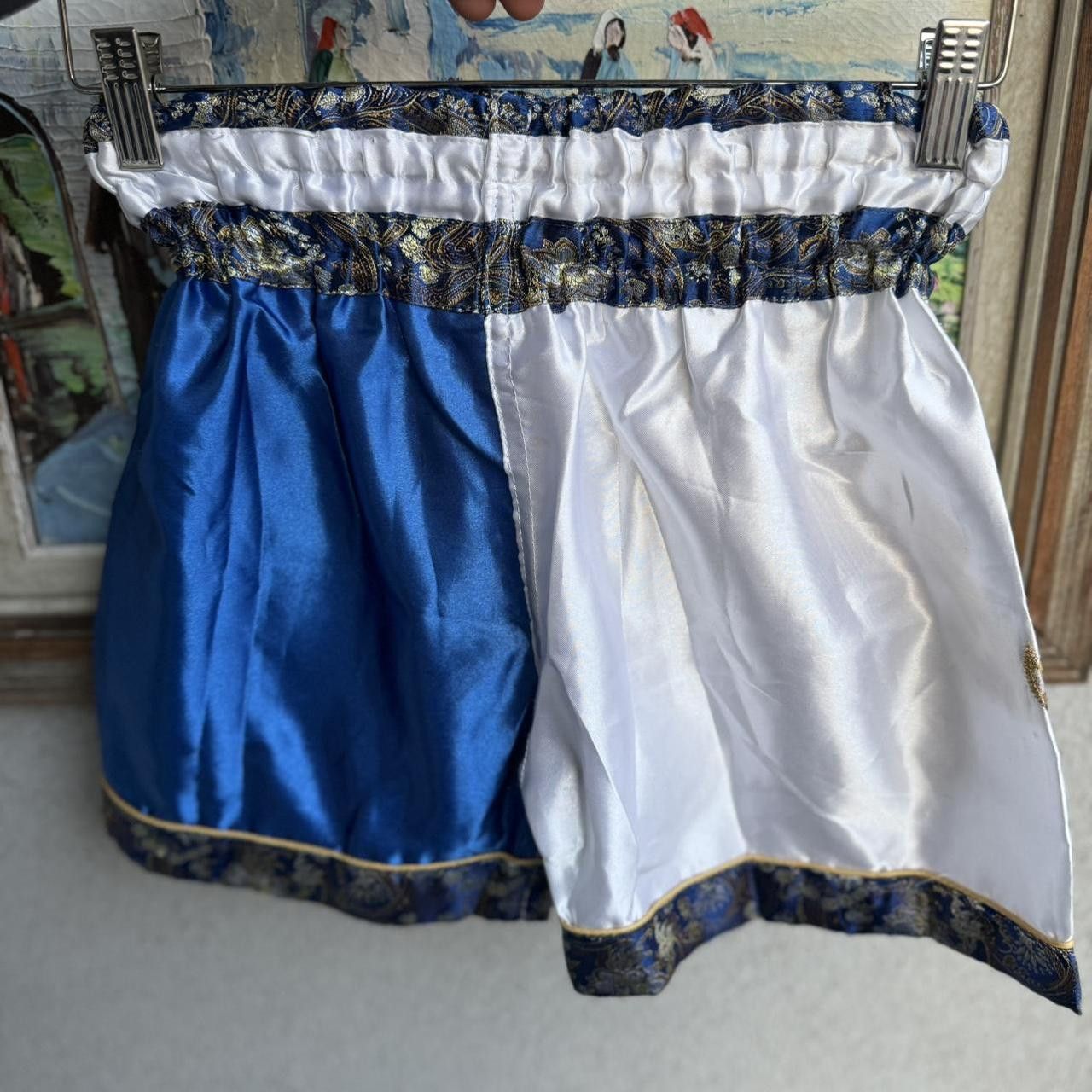 Vintage Muay Thai Vintage Bottoms Blue Size US 32 / EU 48 - 4 Thumbnail
