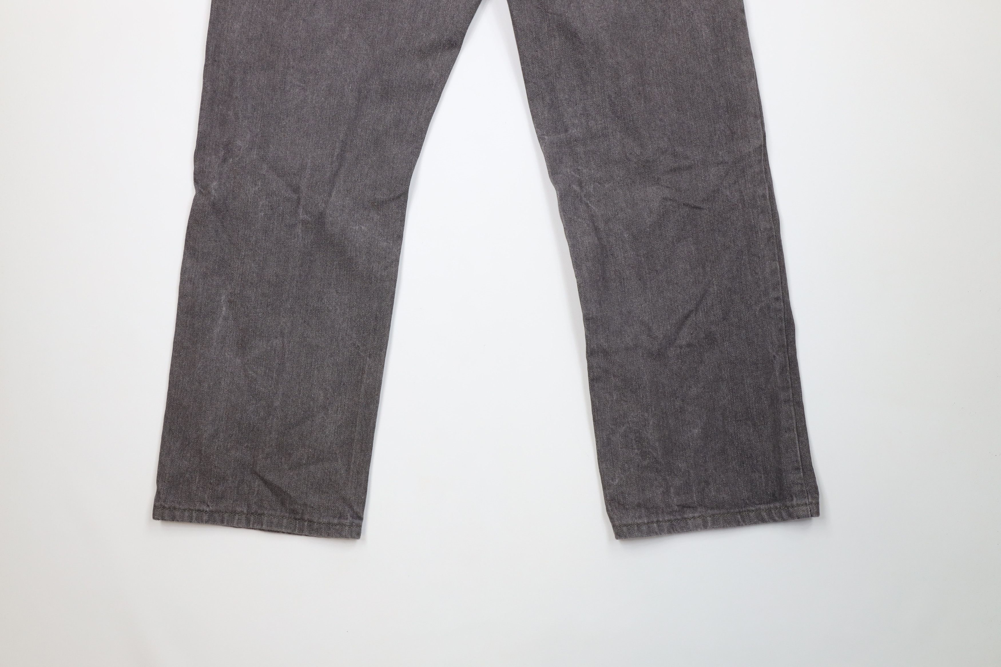 Vintage Vintage 90s Y2K Streetwear Fit Wide Leg Denim Jeans Gray Size US 36 / EU 52 - 12 Thumbnail
