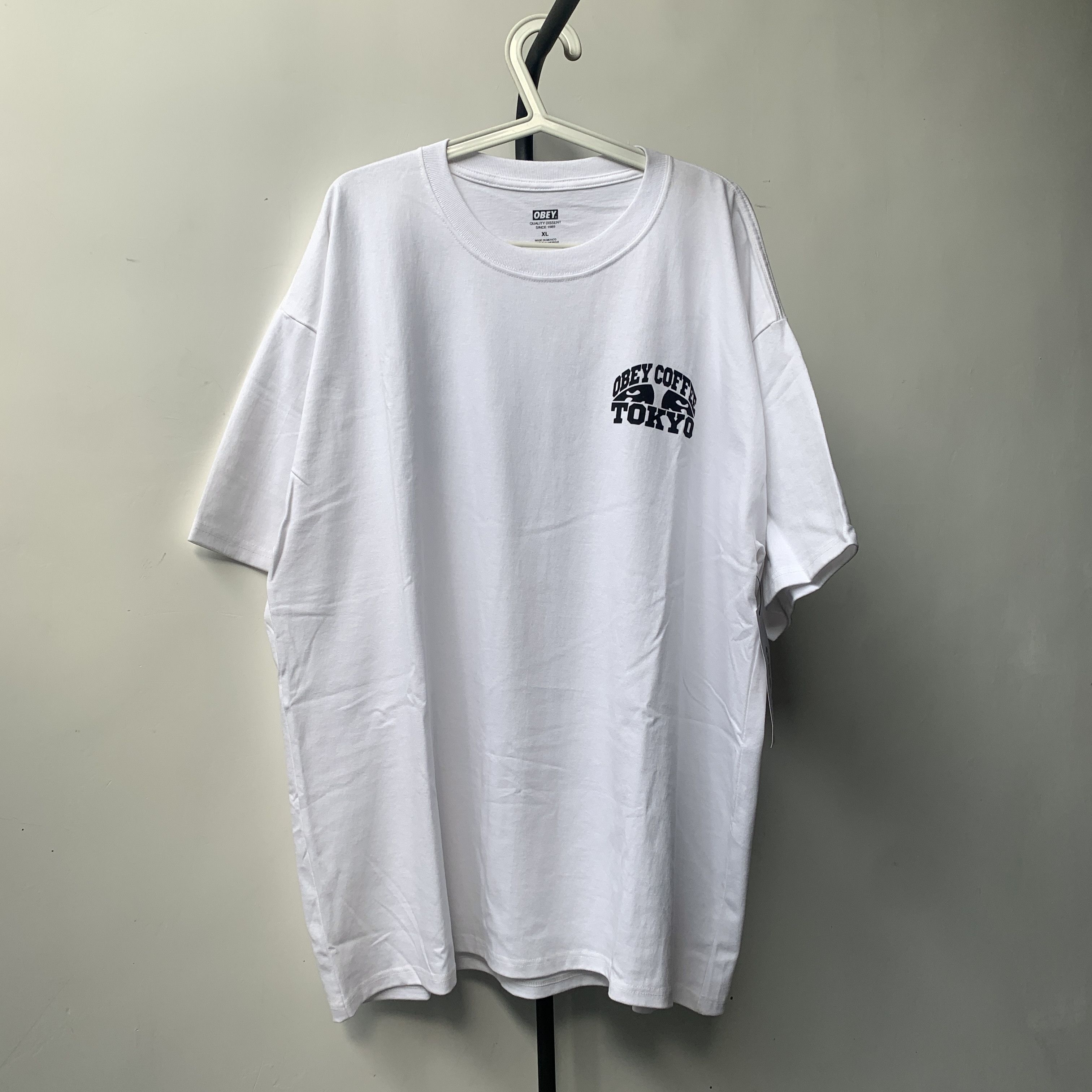 Japanese Brand Obey coffee tokyo tee Size US XL / EU 56 / 4 - 3 Thumbnail