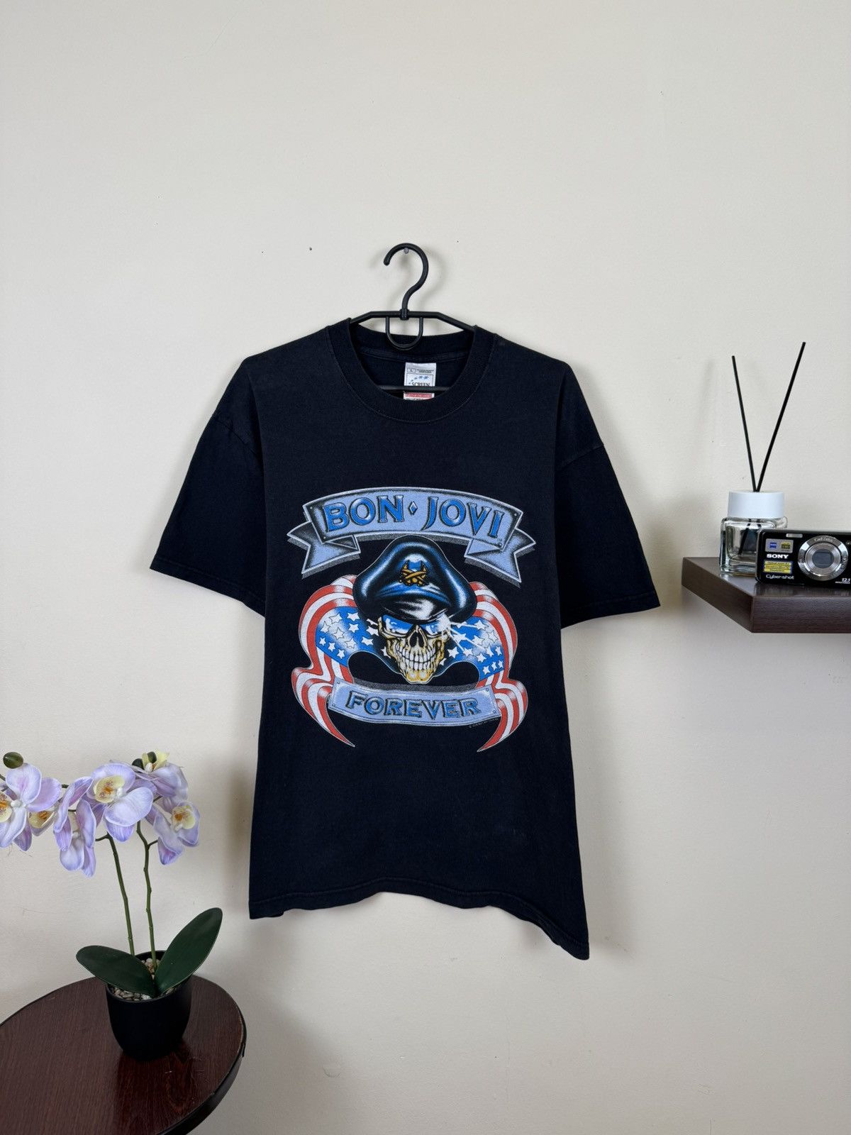 Other Vintage Bon Jovi 2000 T shirt Rock Band Tour Black Euro L Size US L / EU 52-54 / 3 - 3 Thumbnail