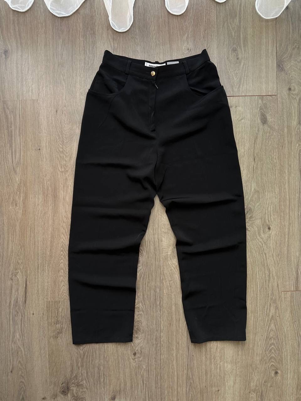 Vintage Vintage Sonia Rykiel Black Womens Pants Size 28" / US 6 / IT 42 - 3 Thumbnail