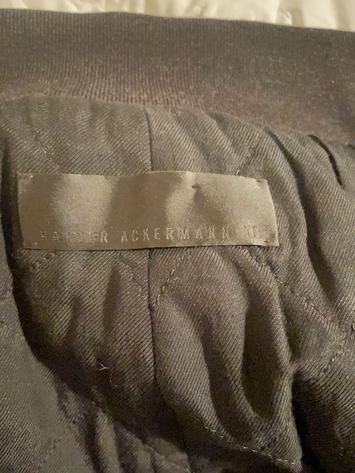 Haider Ackermann Crushed velvet bomber Size US XL / EU 56 / 4 - 6 Thumbnail