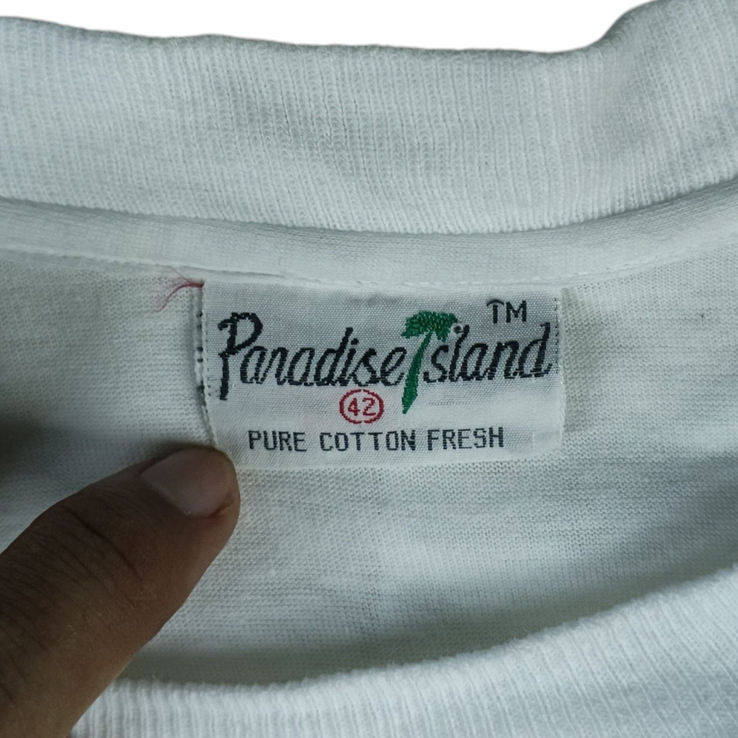 Vintage Vintage 90's SAINT MAARTEN ISLAND T-Shirt Single Stitches Size US M / EU 48-50 / 2 - 9 Thumbnail