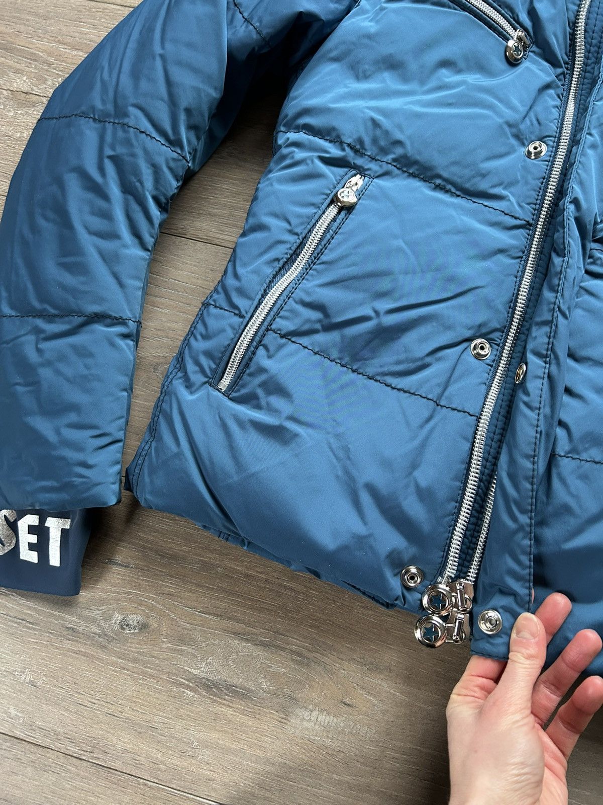 JET SET Jet Set royal blue ski jacket XS 0 size Size XS / US 0-2 / IT 36-38 - 2 Thumbnail