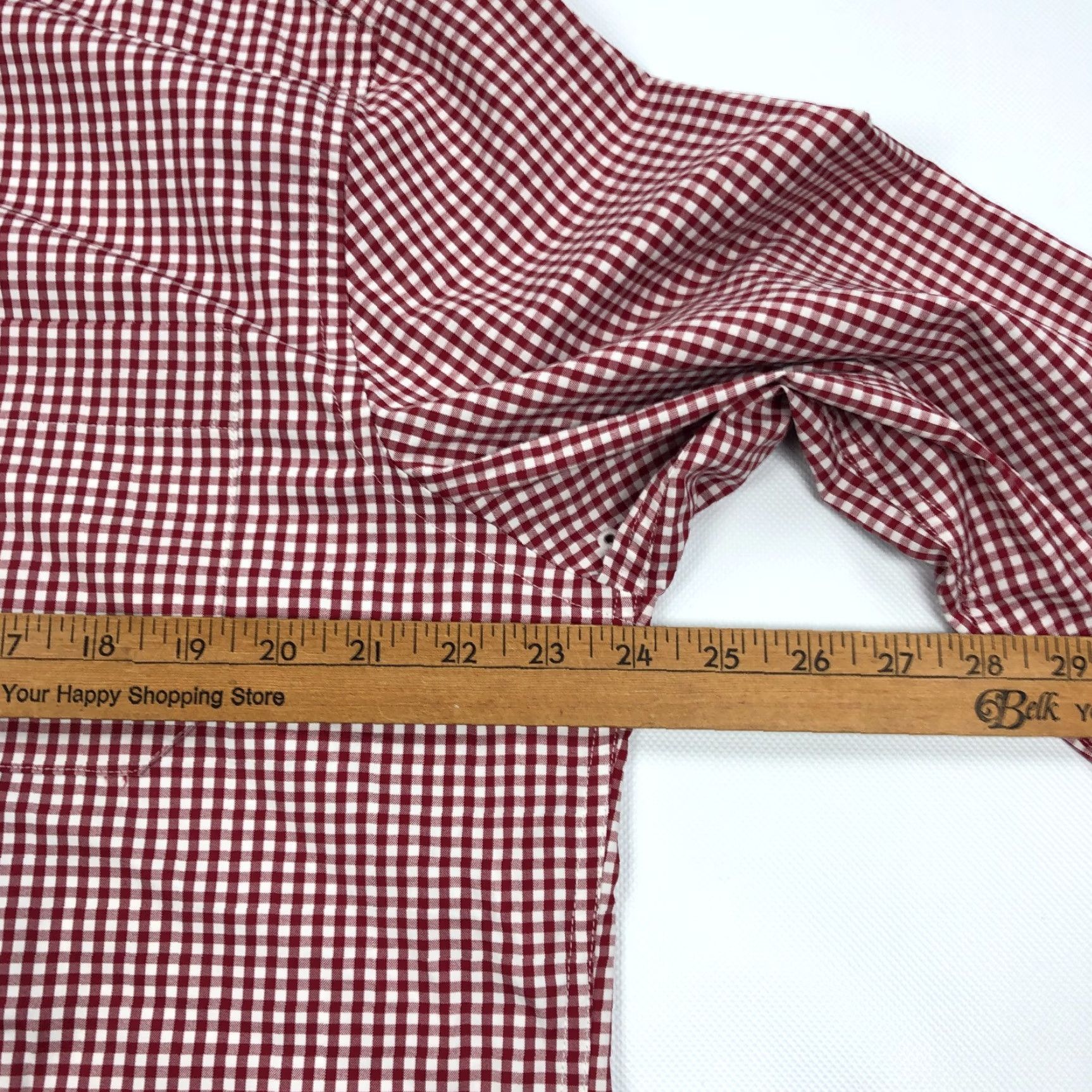 Southern Tide Southern Tide Shirt Mens Large Check Long Sleeve Button Up Intercoastal Red Size US L / EU 52-54 / 3 - 6 Thumbnail