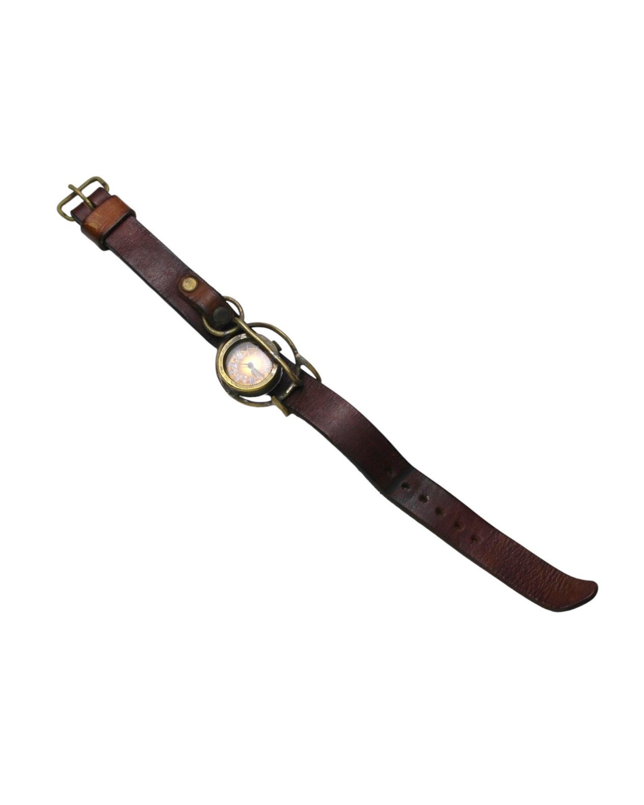 Handmade 1990S JAPANESE HANDCRAFTED STEAMPUNK WATCH Size ONE SIZE - 4 Thumbnail