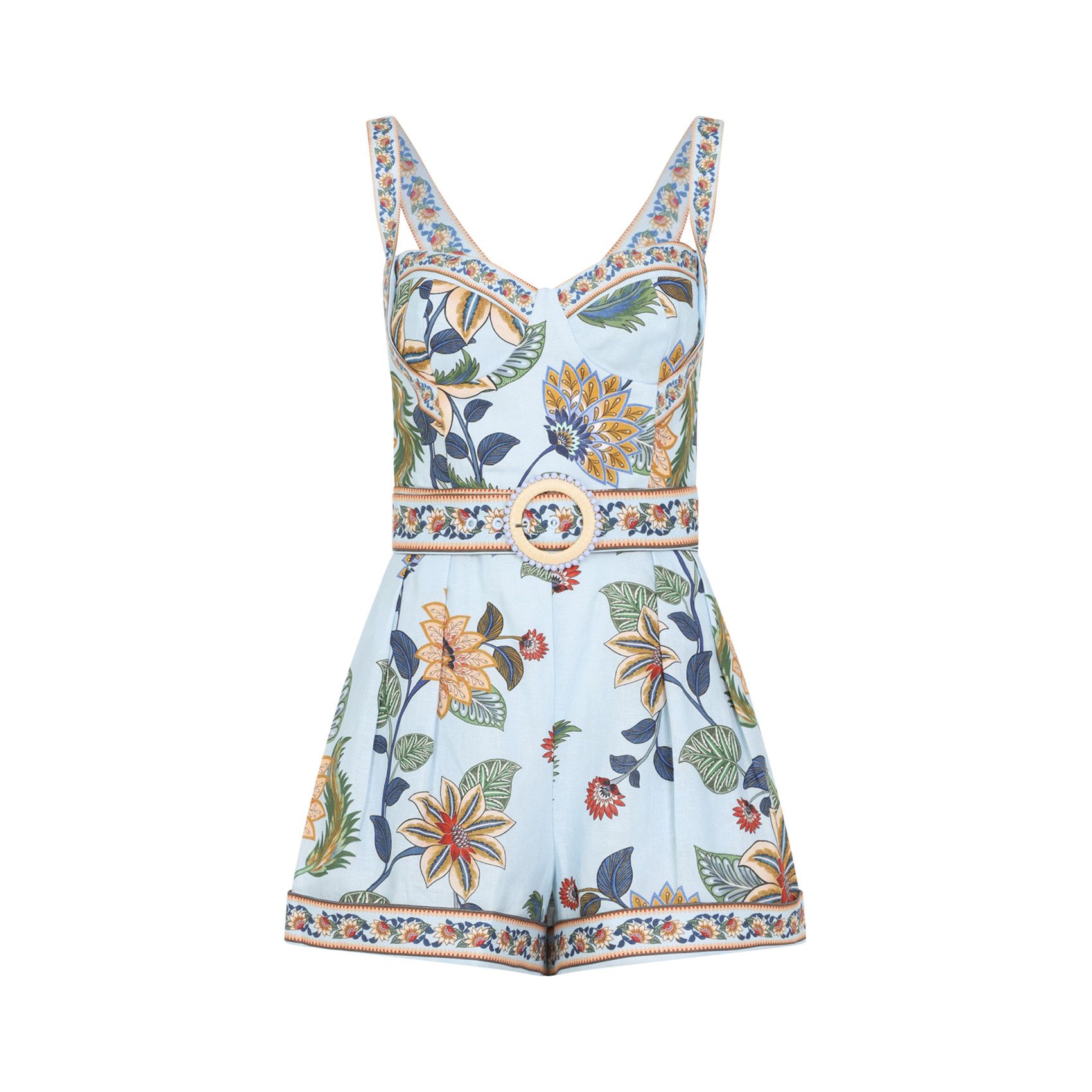 Farm Rio Linen Jumpsuit