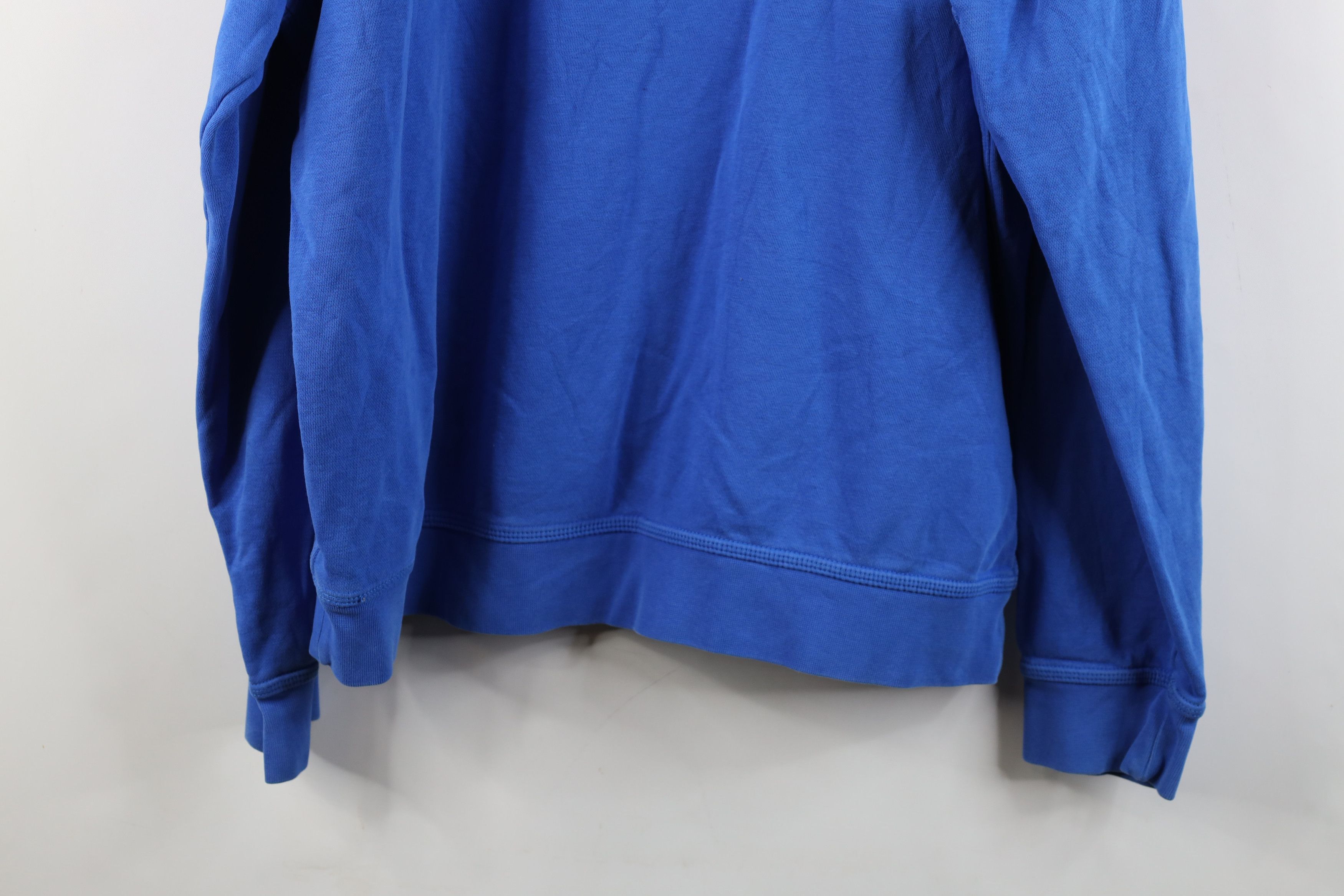 Nike Vintage Y2K Nike Mini Swoosh Hoodie Sweatshirt Royal Blue Size US XL / EU 56 / 4 - 13 Thumbnail