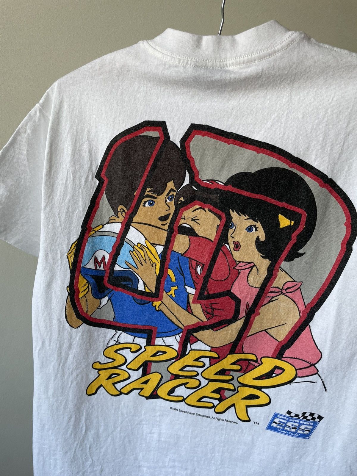 Vintage Vintage 1999 Speed Racer Anime Racing tee Size US M / EU 48-50 / 2 - 11 Thumbnail