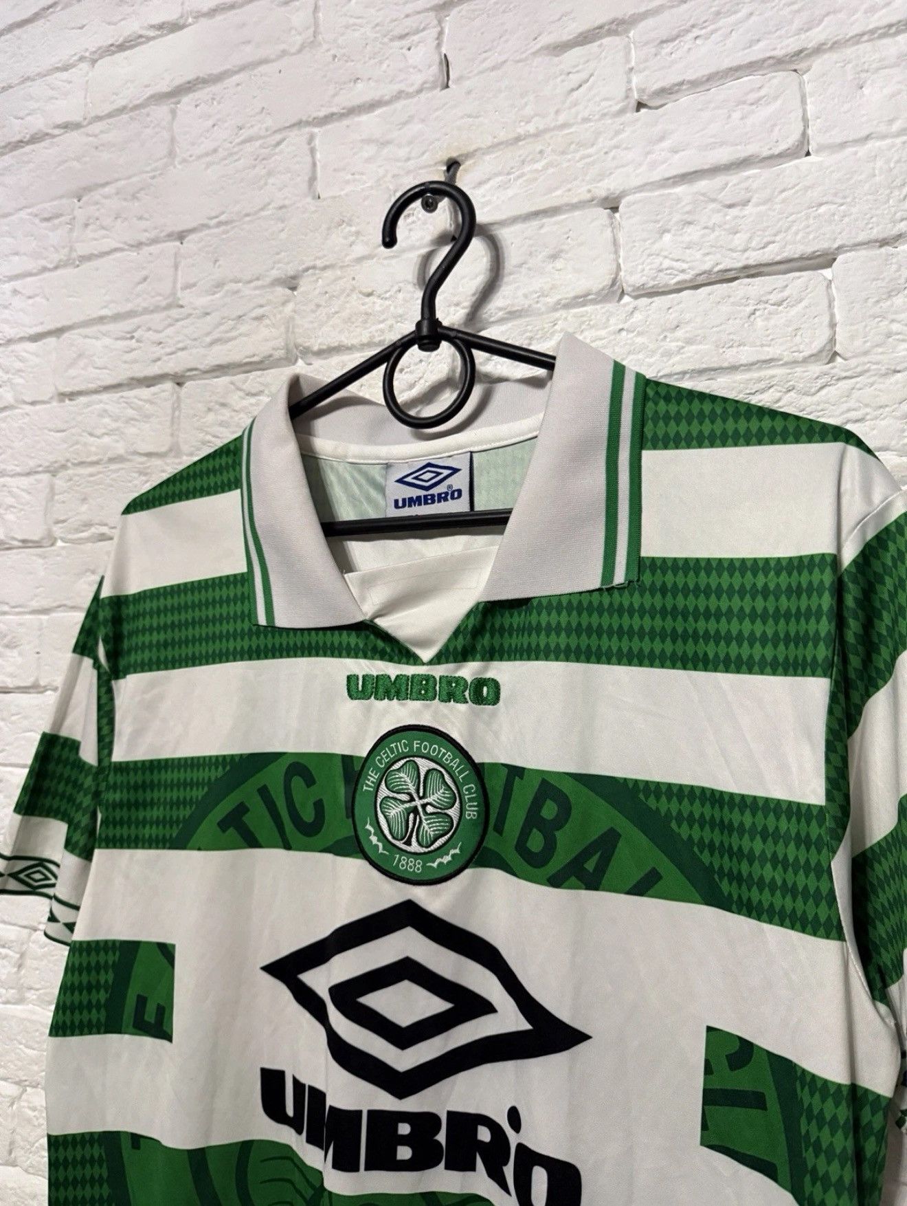 Umbro Vintage Umbro Celtic FC #4 McNamara 98/99 Jersey Final Cup Size US M / EU 48-50 / 2 - 2 Thumbnail