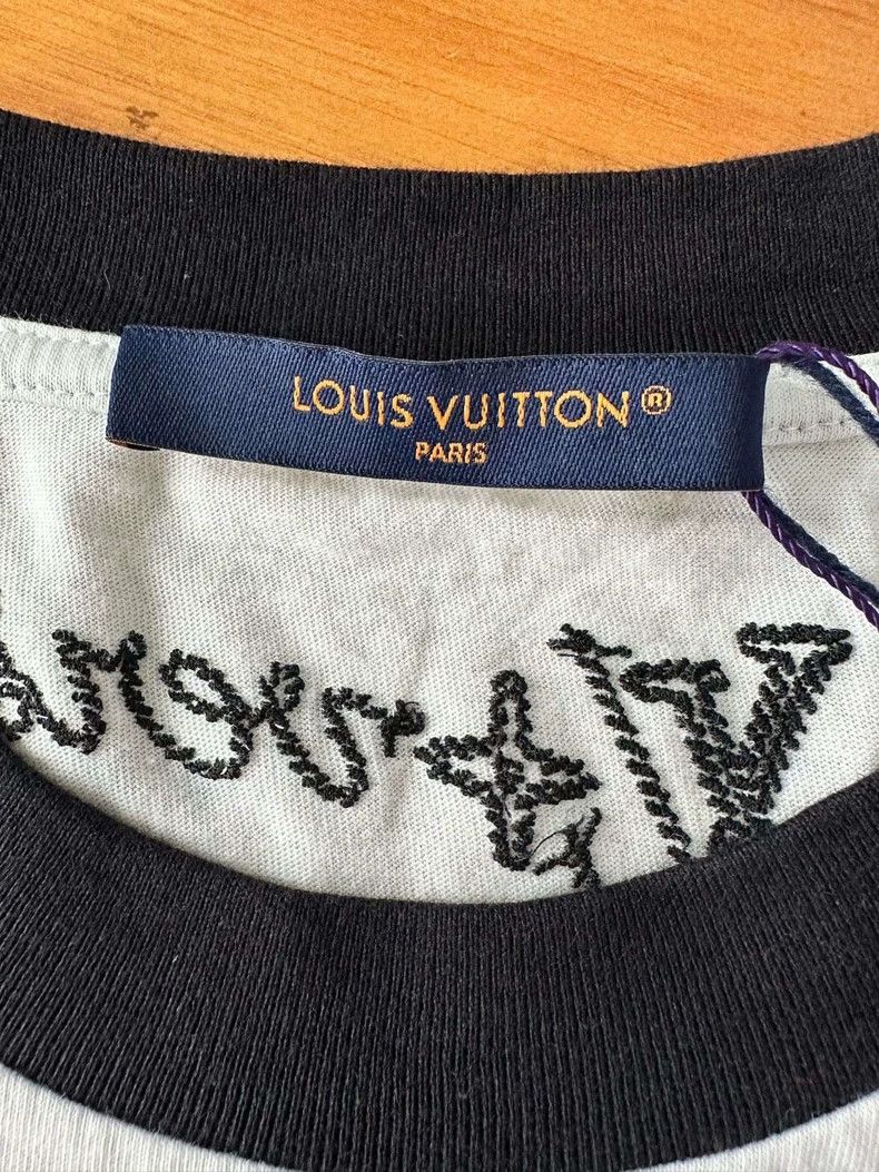 Louis Vuitton Louis Vuitton Letter printed short sleeve Size US XS / EU 42 / 0 - 3 Thumbnail