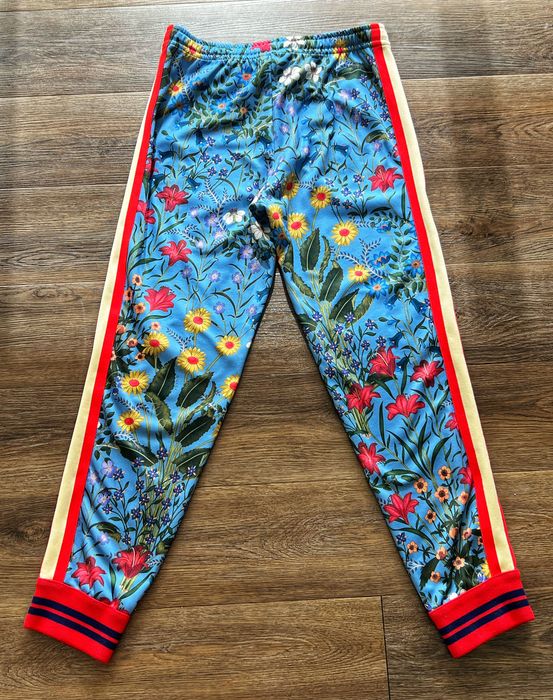 Gucci floral joggers hot sale