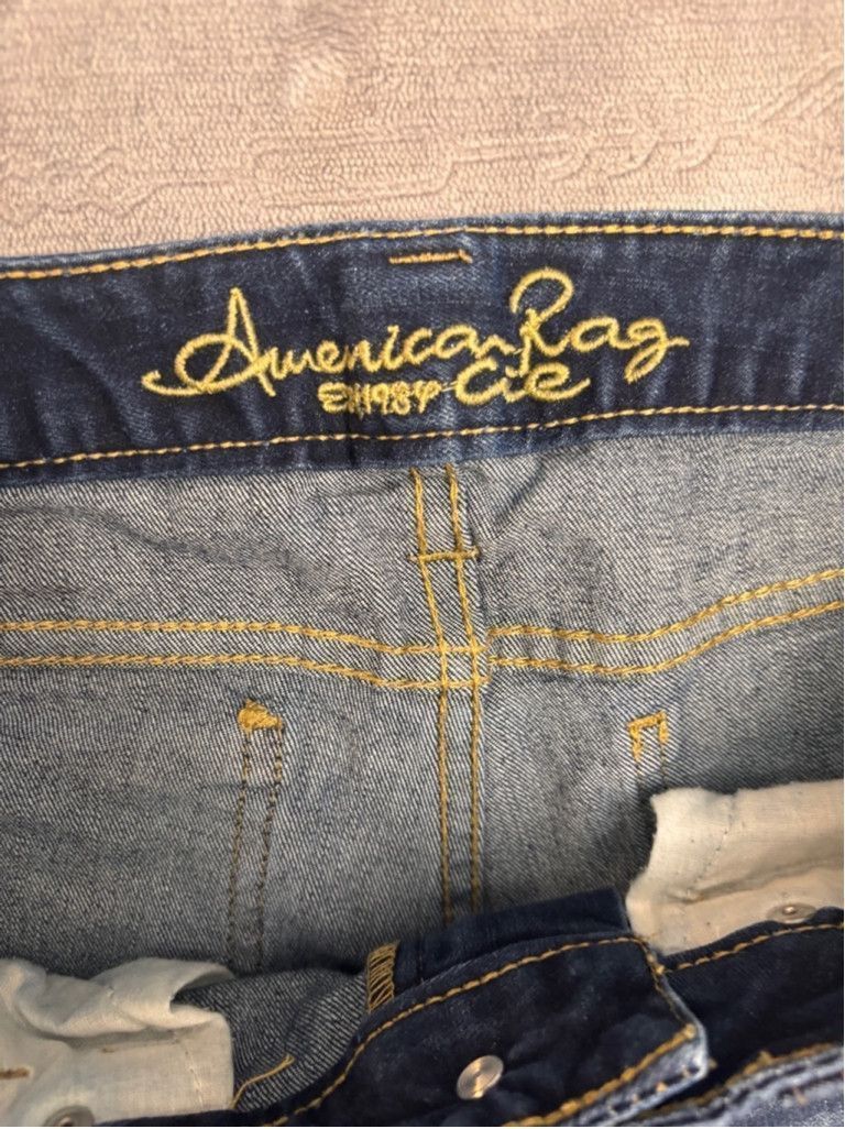 American Rag Women's American Rag Denim Shorts Size 0 Blue Size 27" / US 4 / IT 40 - 8 Thumbnail