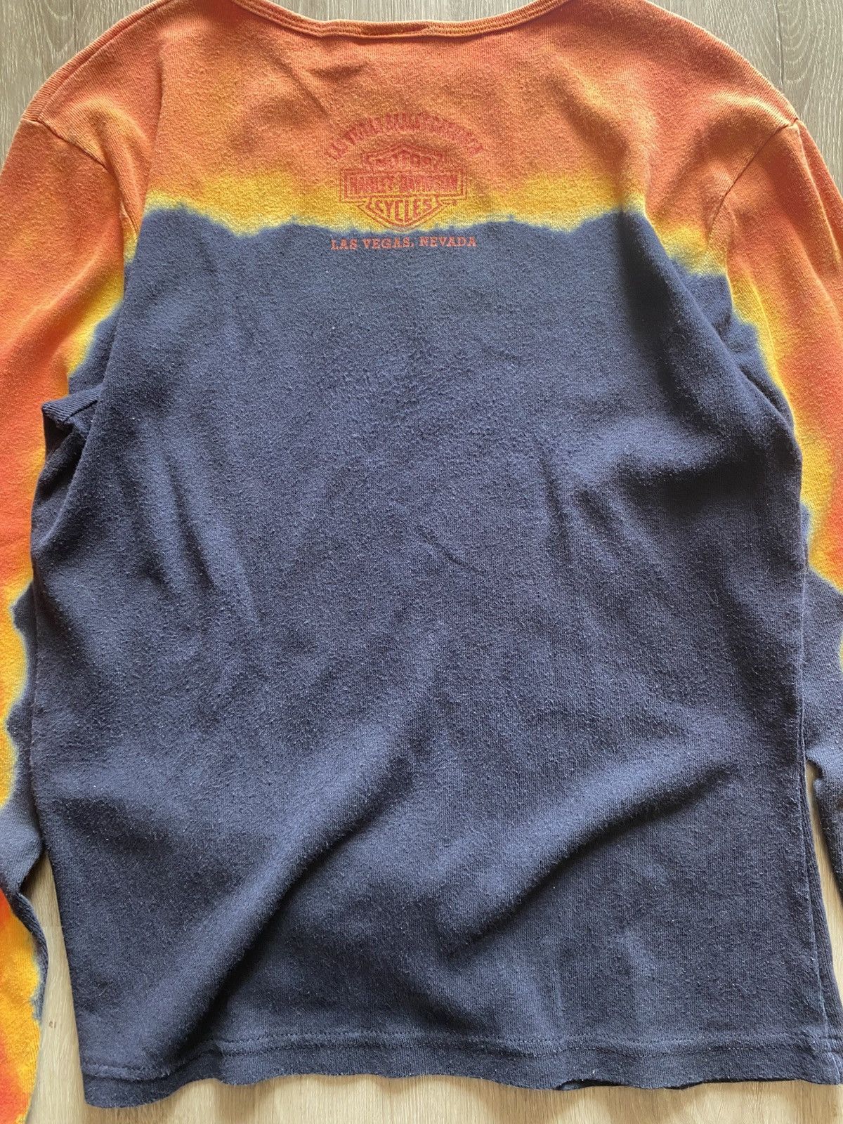 Harley Davidson × Vintage Vintage Harley Davidson Long Sleeve Top Size XL / US 12-14 / IT 48-50 - 5 Thumbnail