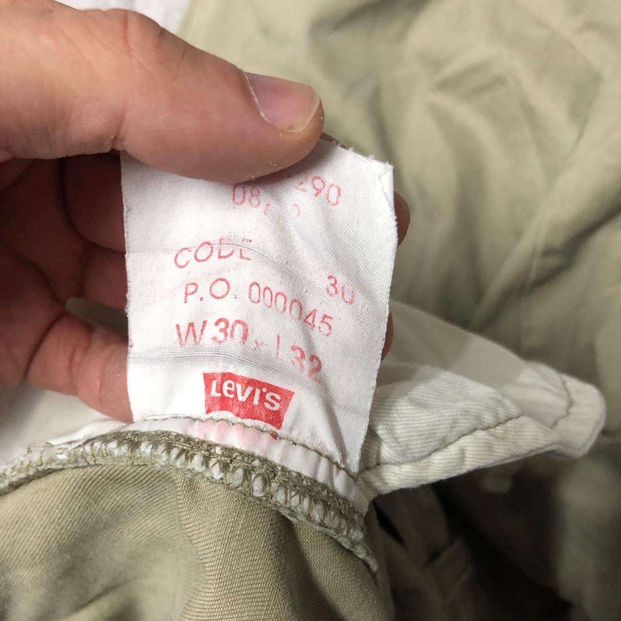 Levi's Levi's khaki pleated pants #khaki Size US 30 / EU 46 - 4 Thumbnail