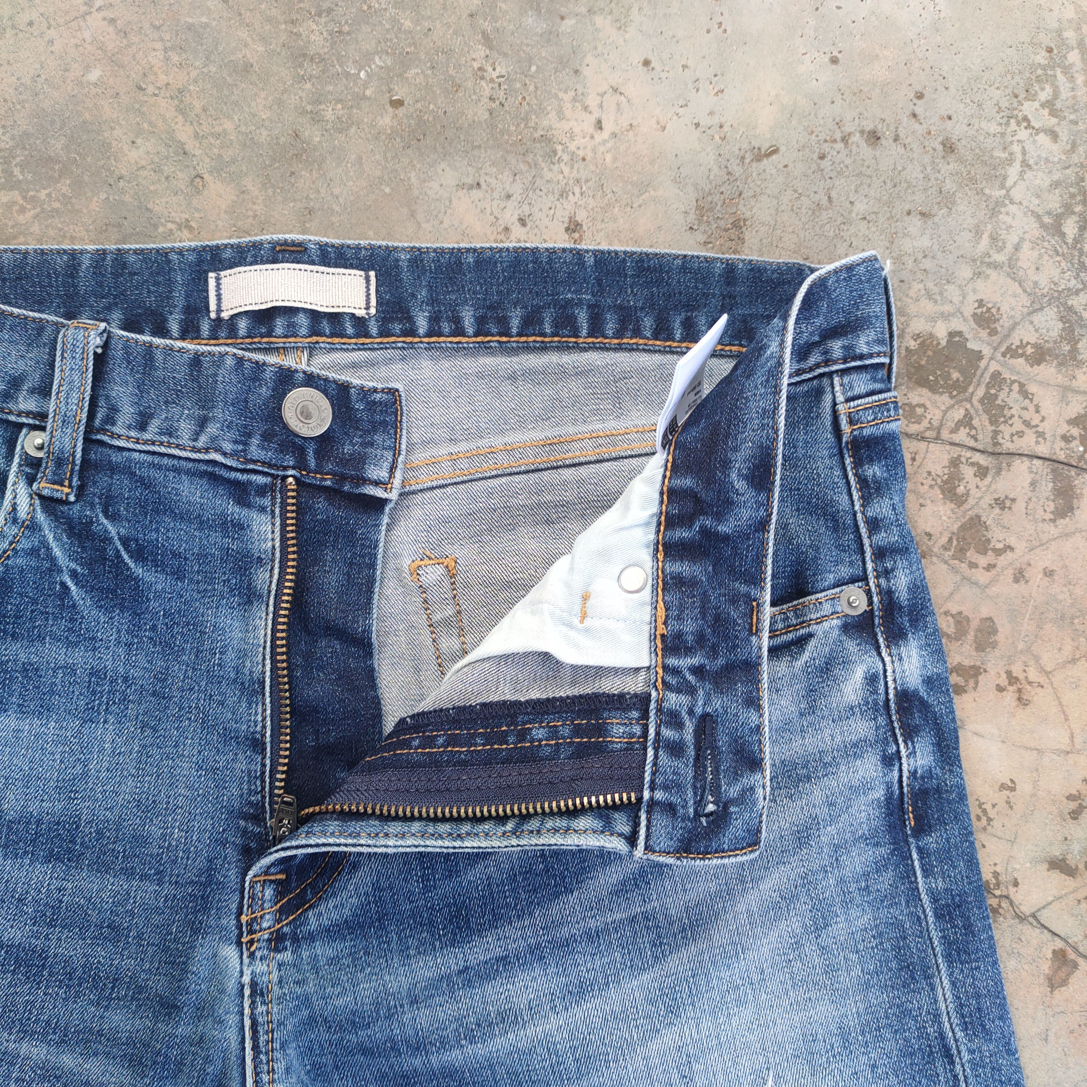 Japanese Brand W32 VINTAGE JAPANESE SKINNY FADED DISTRESSED JEANS PANTS Size US 32 / EU 48 - 7 Thumbnail