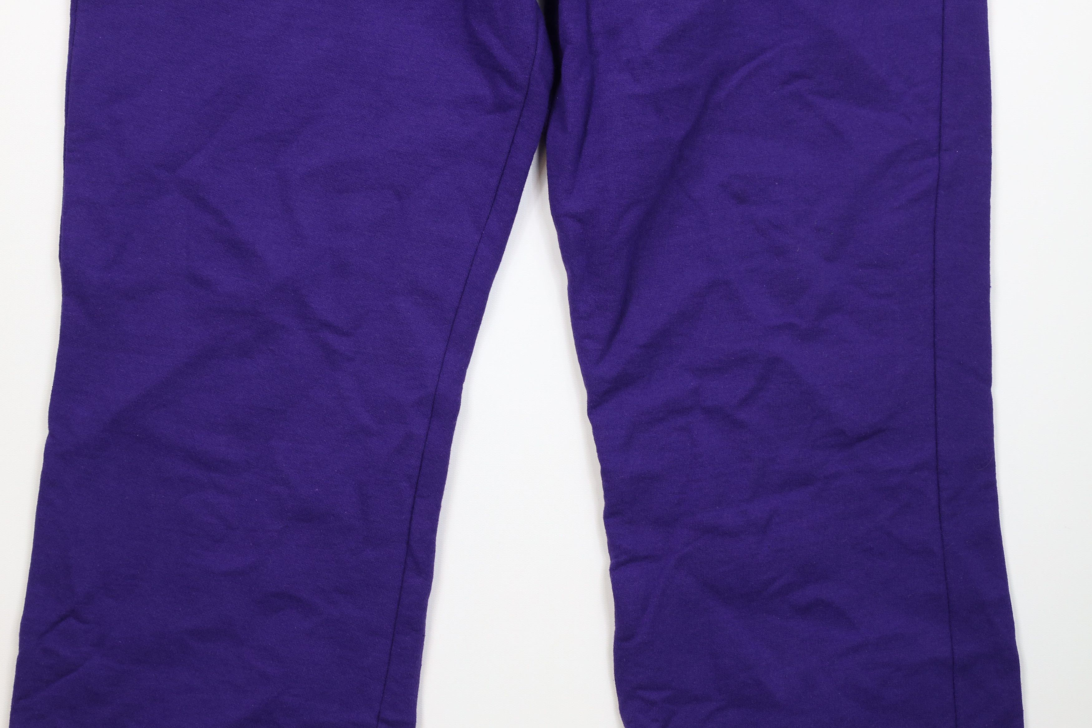 Vintage Vintage 90s Y2K Streetwear Babydoll Wide Leg Sweatpants Size 32" / US 10 / IT 46 - 4 Thumbnail
