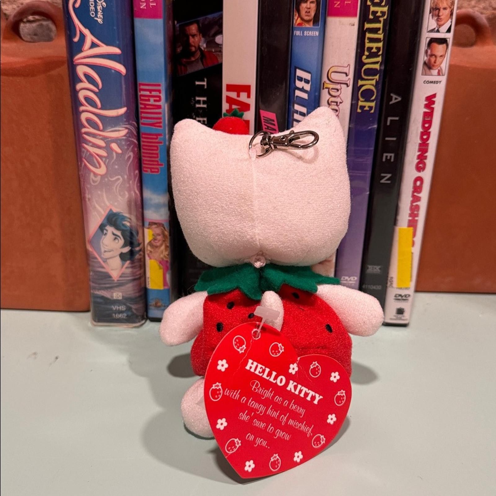 Vintage 1998 SANRIO STRAWBERRY BAG CHARM Size ONE SIZE - 4 Thumbnail