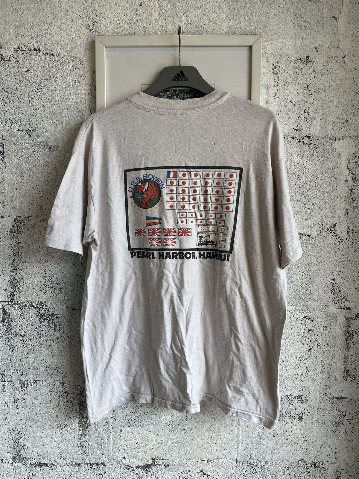Vintage Vintage U.S.S BOWFIN Pearl Harbor,HAWAII 90’s T-shirt Size US XL / EU 56 / 4 - 3 Thumbnail