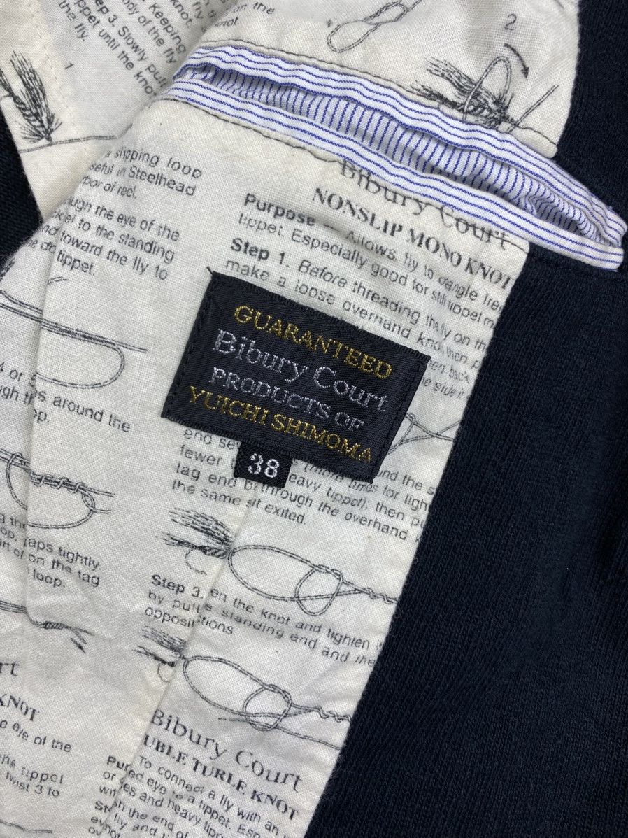Japanese Brand Vtg Bibury Court Premium Black Blazer Style Jacket Size US M / EU 48-50 / 2 - 10 Thumbnail