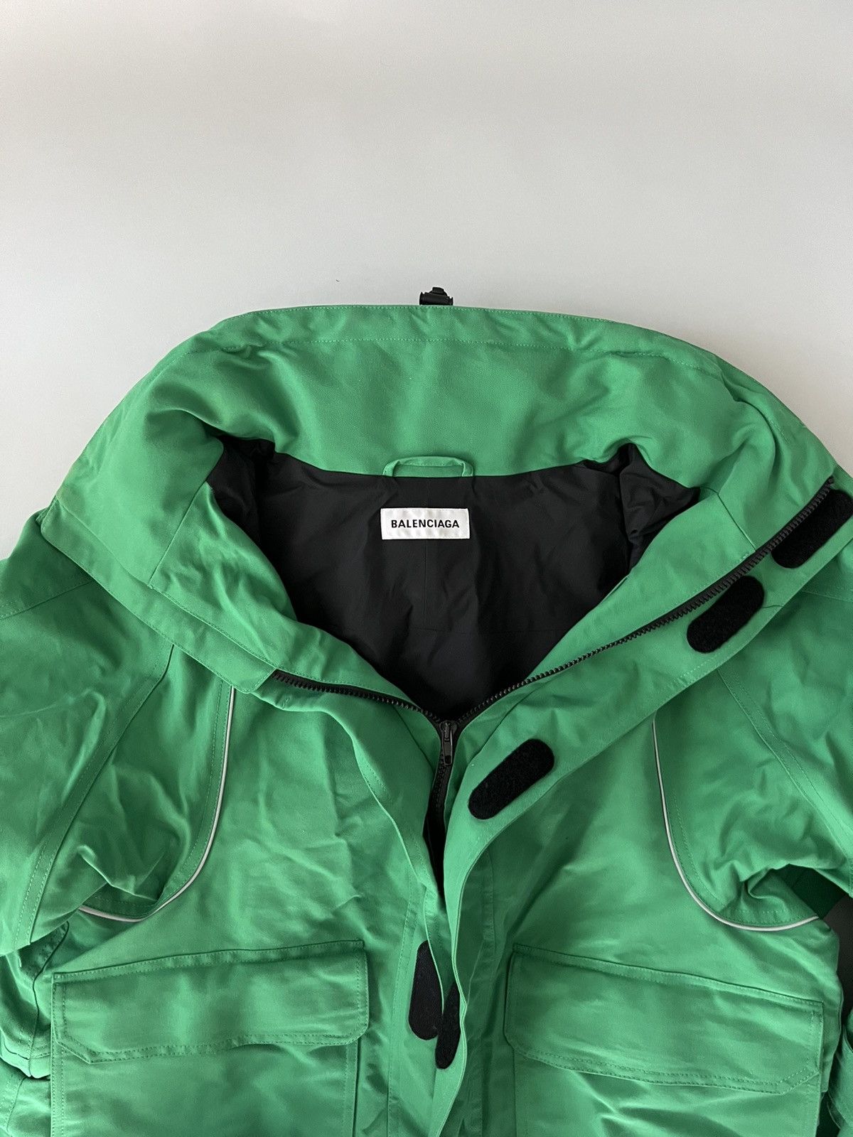 Balenciaga Balenciaga Black Swing Parka Jacket Size US M / EU 48-50 / 2 - 12 Thumbnail