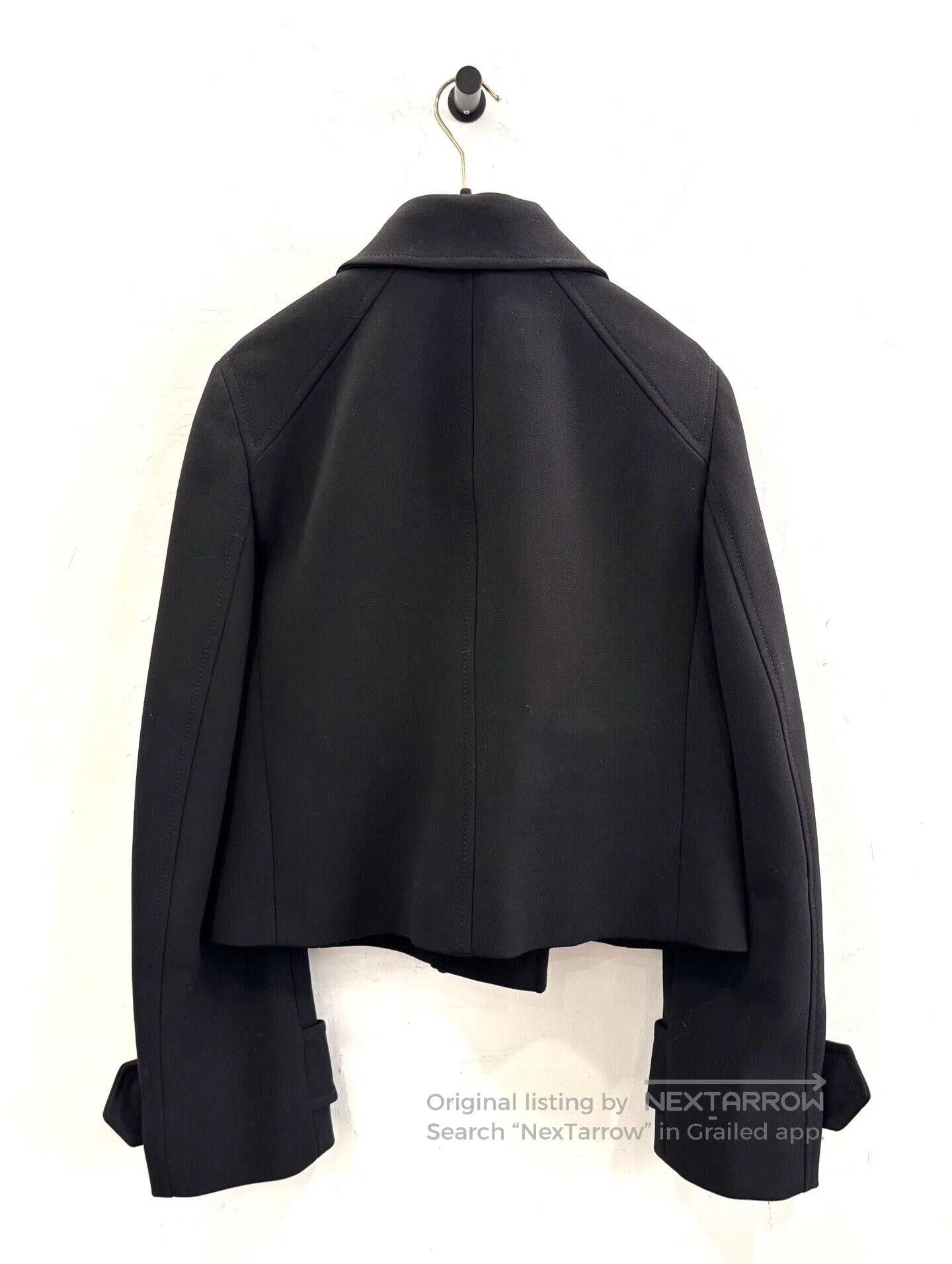 Prada Prada Women's Black Wool Jacket. Size S / US 4 / IT 40 - 2 Thumbnail