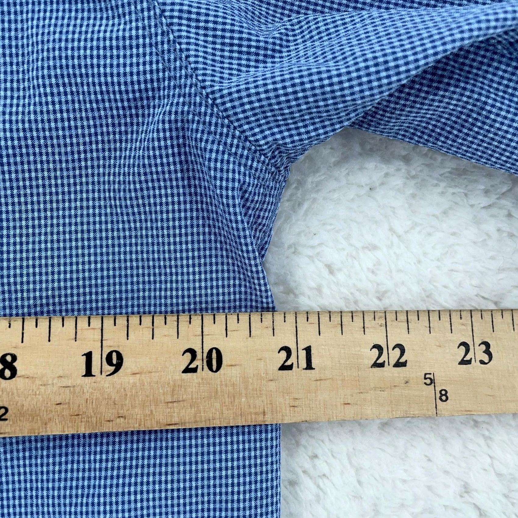Vintage World Wide Sportsman Shirt Mens M Blue Nylon Polyester Button-Up Collared UPF 50 Casual Breathable Pockets Long Sleeve Size US M / EU 48-50 / 2 - 4 Thumbnail