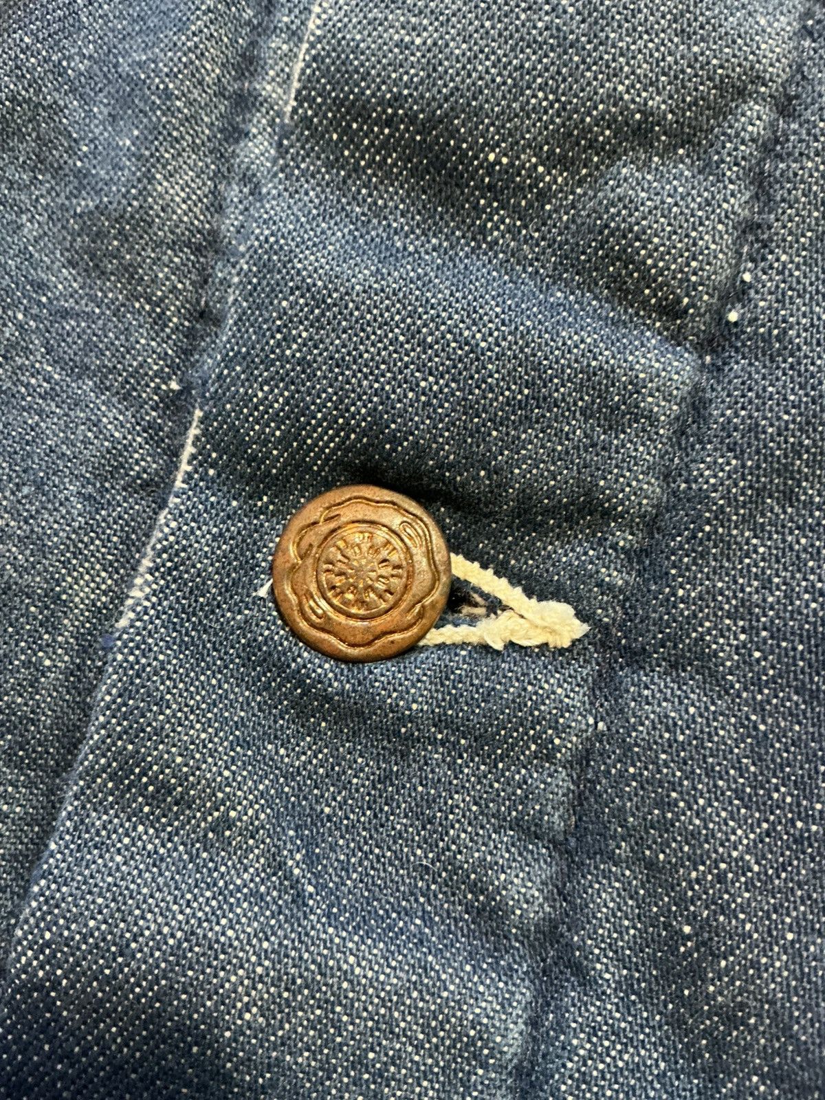 Wrangler Vintage 70s Wrangler Blanket Lined Denim Chore Jean Jacket Size US S / EU 44-46 / 1 - 8 Thumbnail