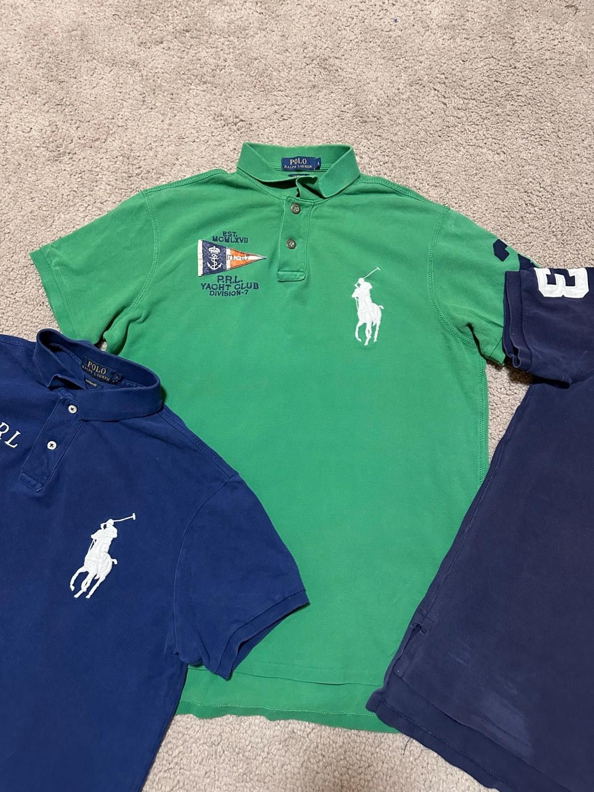 Lauren Ralph Lauren Polo Ralph Lauren #3 Polo Shirt Chief Keef Big Pony Size US L / EU 52-54 / 3 - 4 Thumbnail