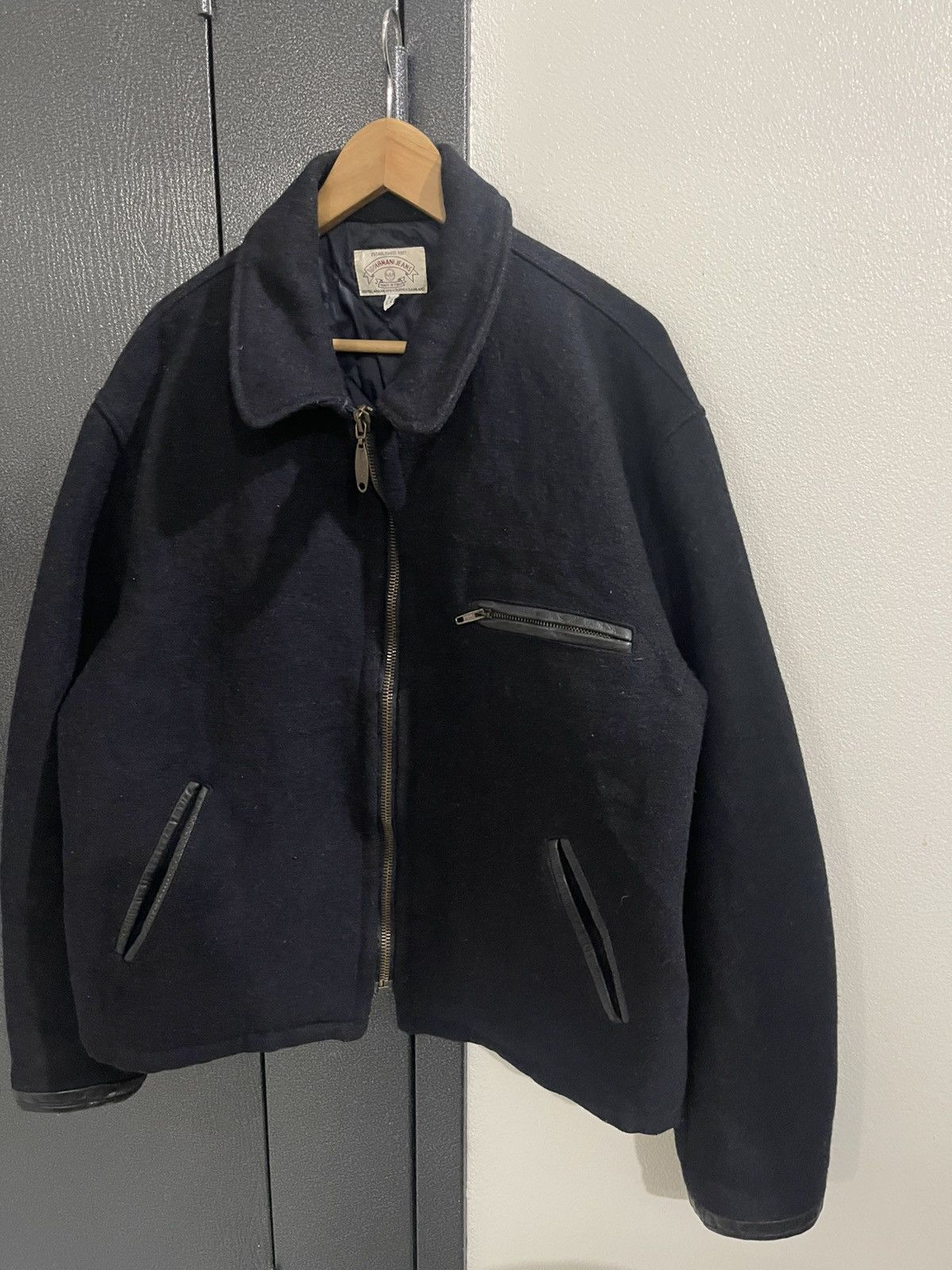 Giorgio Armani Vintage Armani Jeans Giorgio Armani Lampo Zip Jacket Size US XL / EU 56 / 4 - 2 Thumbnail