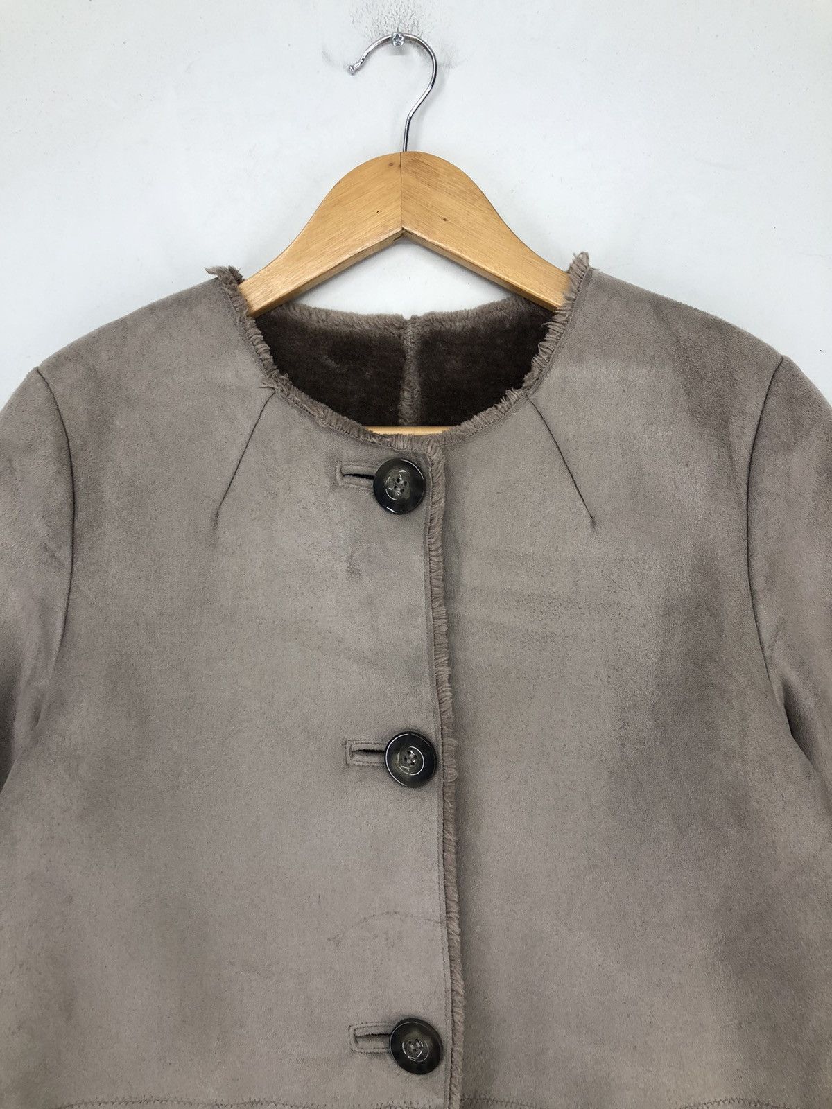 Beams Plus Vintage Ray Beams Shearling Coats Jacket Size M / US 6-8 / IT 42-44 - 7 Thumbnail