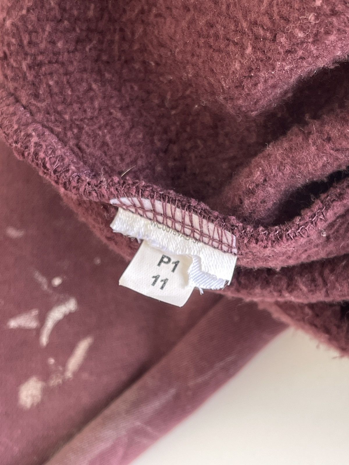 Vintage Vintage Harvard University Paint Splatter Faded Hooded Size US L / EU 52-54 / 3 - 18 Thumbnail