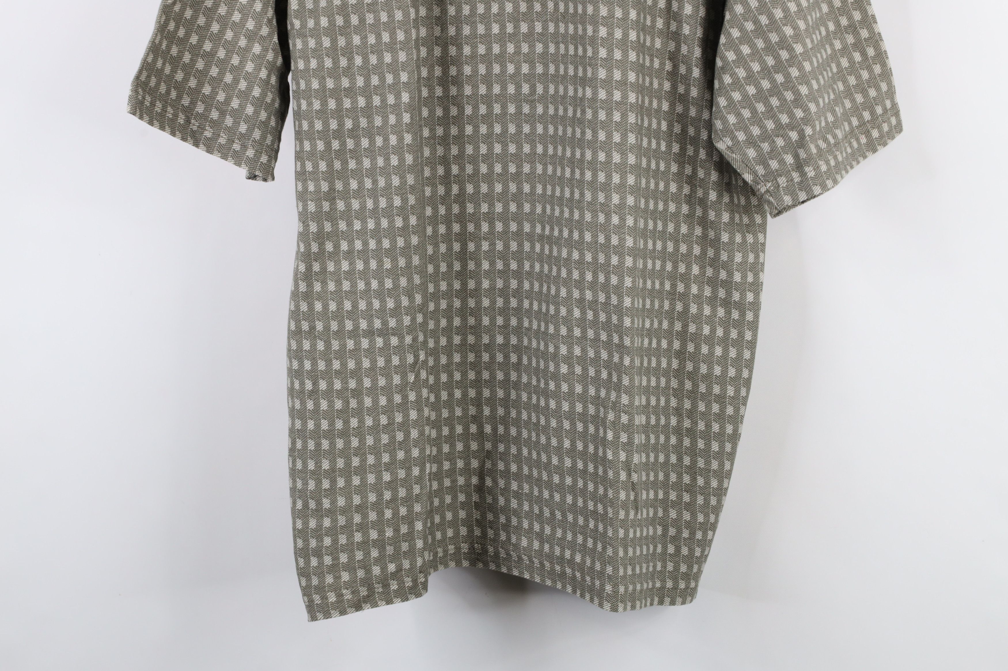 Vintage Vintage 90s Streetwear Geometric Knit Golf Polo Shirt Size US M / EU 48-50 / 2 - 3 Thumbnail