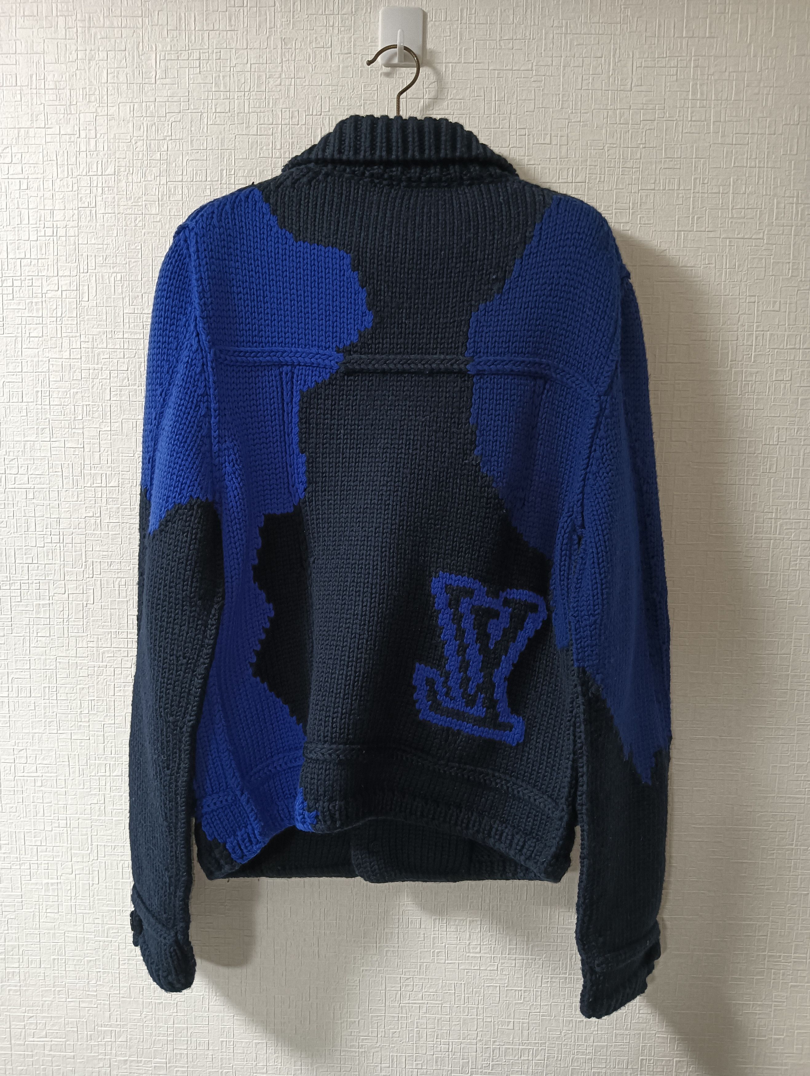 Louis Vuitton Knit Trucker Jacket Size US M / EU 48-50 / 2 - 2 Thumbnail