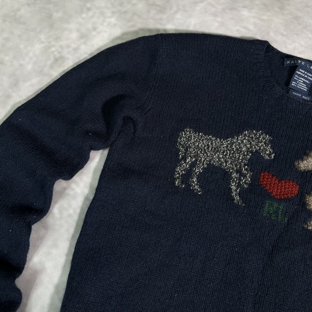 Ralph Lauren Ralph Lauren vintage women’s hand knit wool cashmere sweater Size S / US 4 / IT 40 - 6 Thumbnail