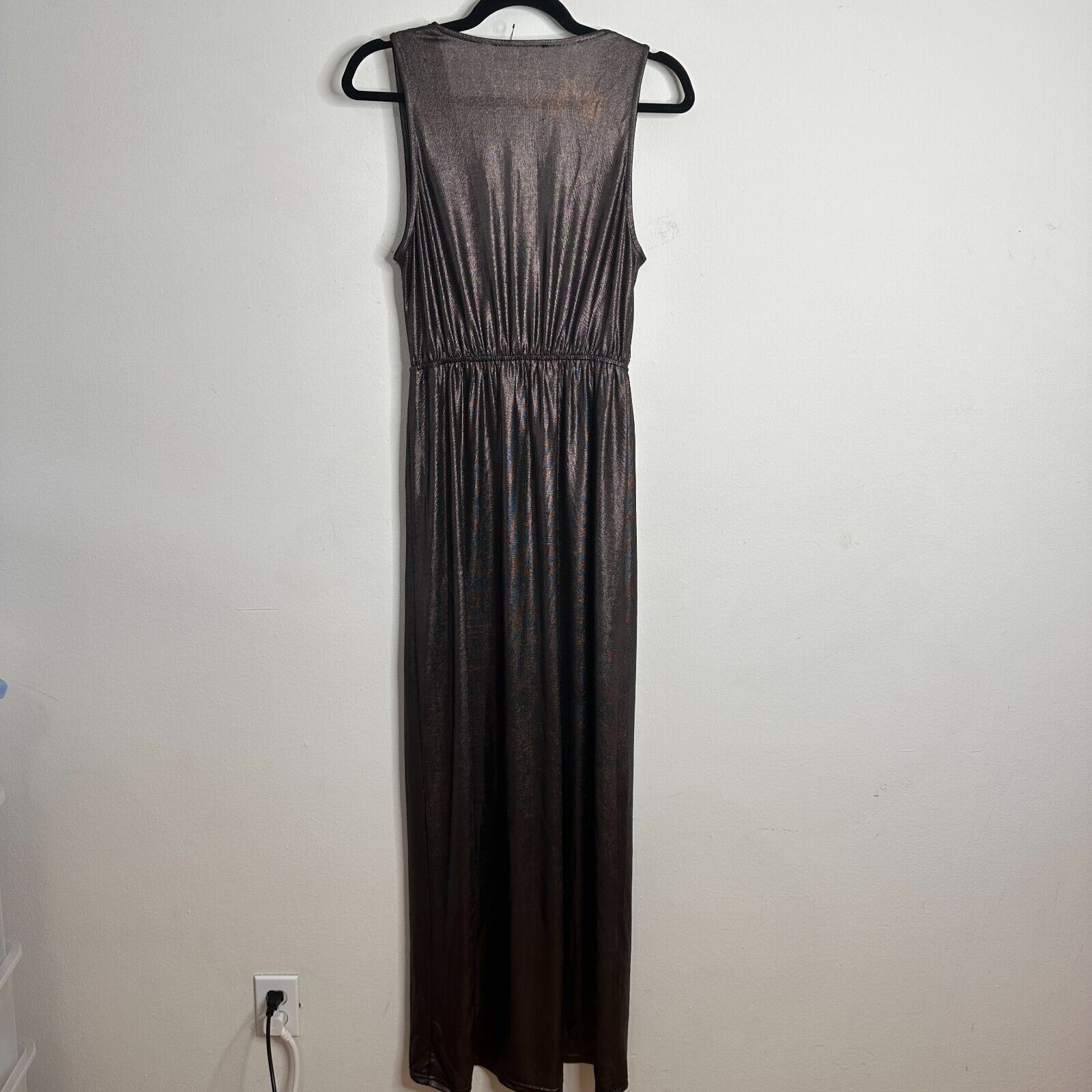 Other About Us Meredith Plunge Maxi Deep V Sleeveless Metallic S Size S / US 4 / IT 40 - 4 Thumbnail