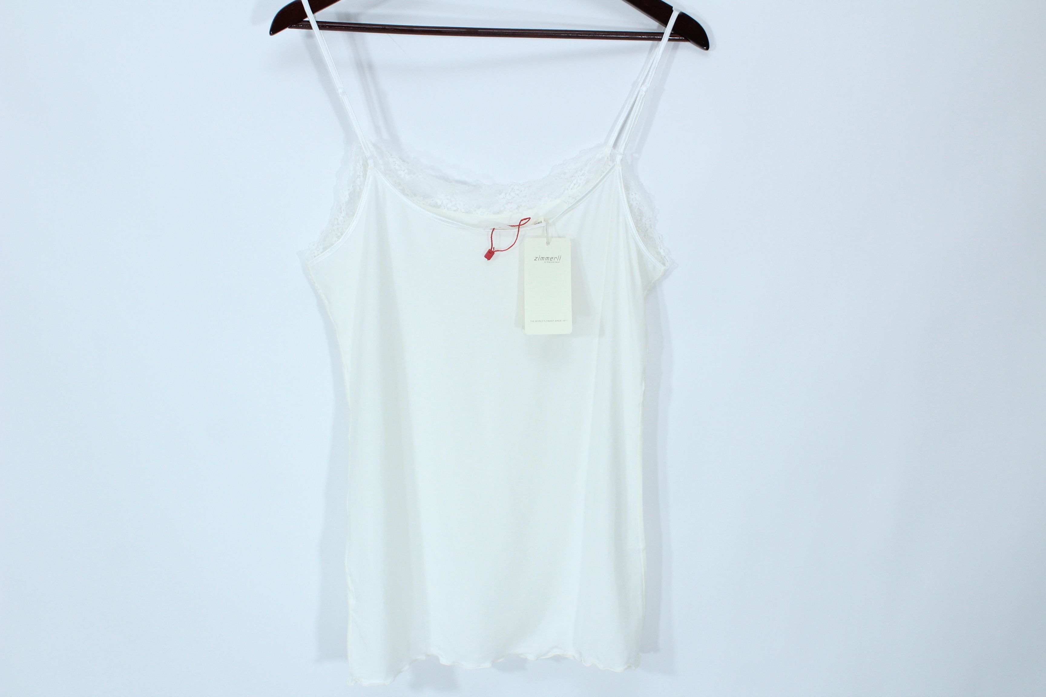Hypebeast Zimmerli Spaghetti Top Wms Size XL Made In Switzerland Size XL / US 12-14 / IT 48-50 - 6 Thumbnail