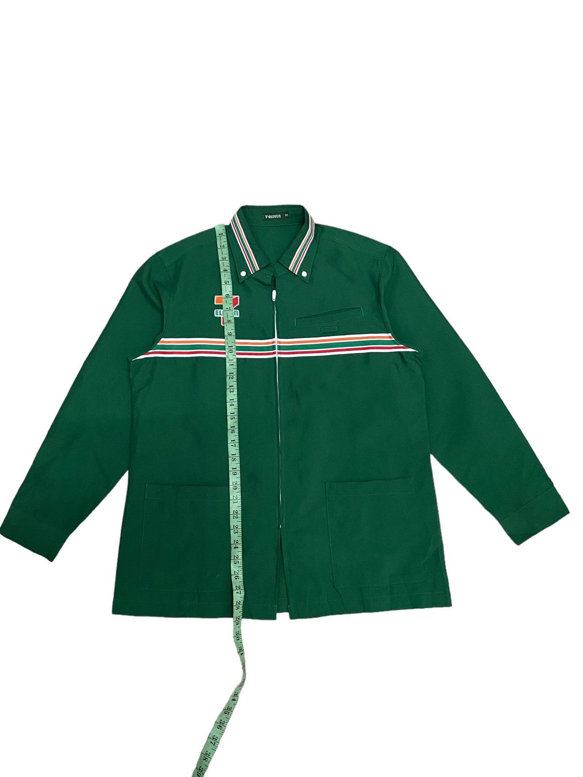 Japanese Brand × Vintage Vintage 7-eleven Uniform BigLogo Longsleeve Shirt Size US M / EU 48-50 / 2 - 10 Thumbnail