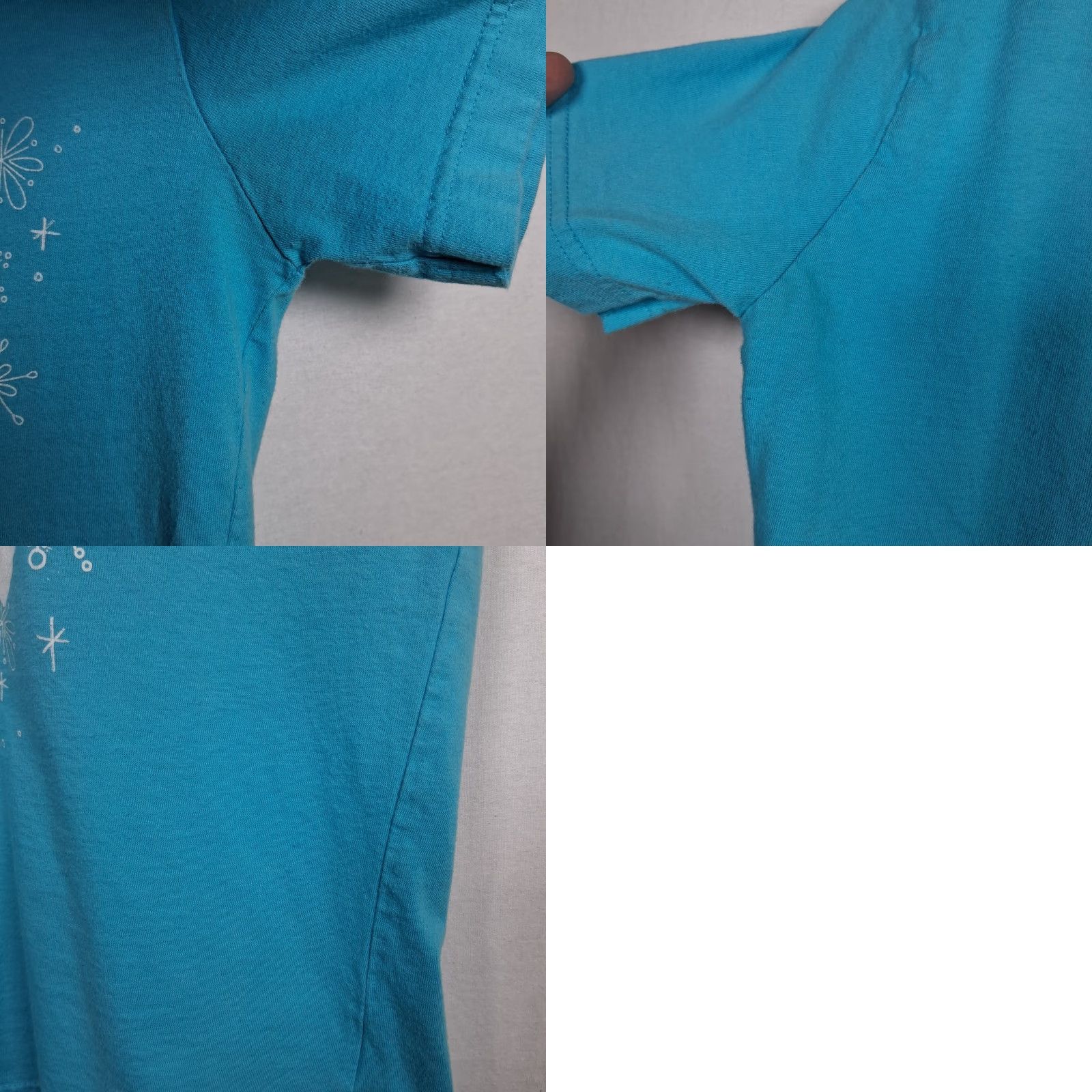 Vintage Taylor Swift Shirt Women Small Back To December Blue V-Neck Heart Graphic READ T-Shirt Casual Womens Size S / US 4 / IT 40 - 9 Thumbnail