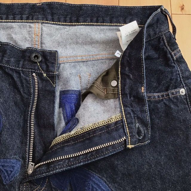 Bape BAPE Embroidered shark denim shorts a bathing ape ★size L Size US 34 / EU 50 - 7 Thumbnail