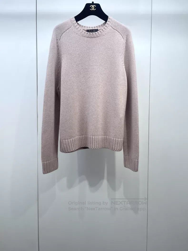 Loro Piana Loro Piana Nude pink knitted cashmere sweater. Size M / US 6-8 / IT 42-44 - 1 Thumbnail