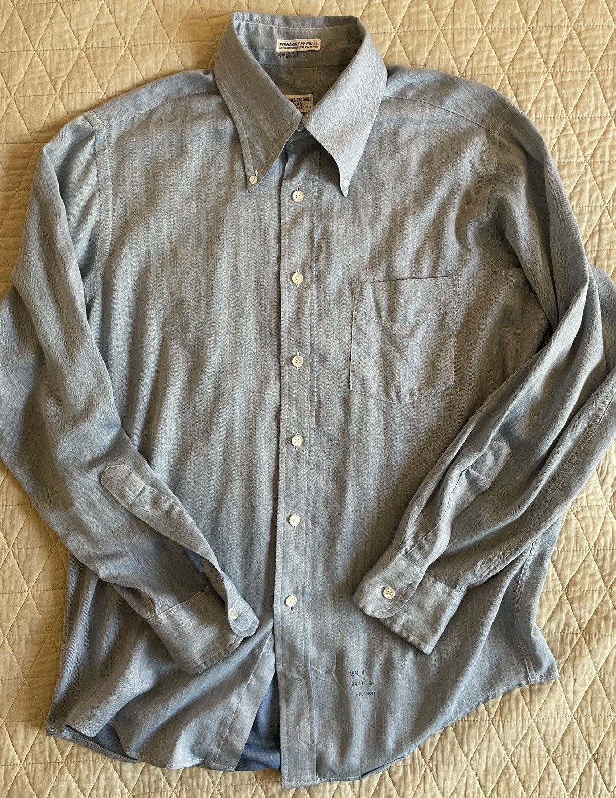 Brooks Brothers × Vintage Vintage Button Down Shirt Size US M / EU 48-50 / 2 - 7 Thumbnail