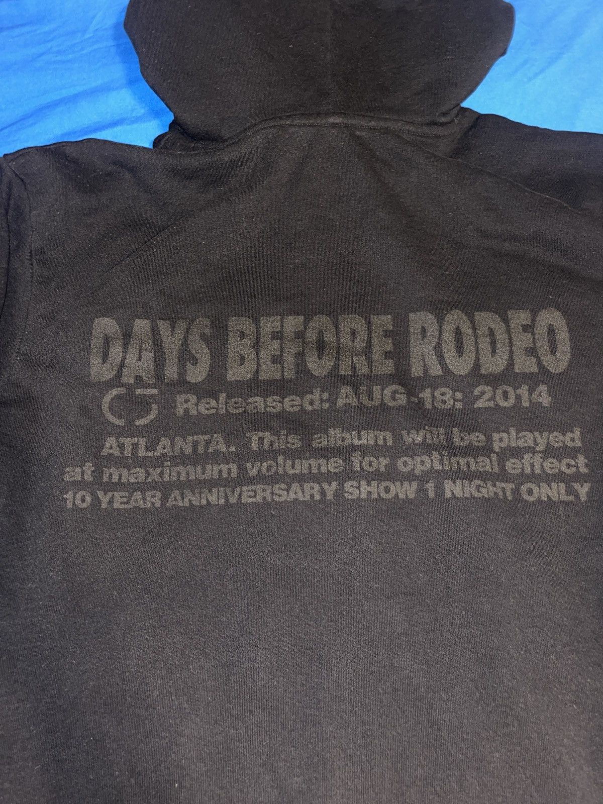 Other Travis Scott Days Before Rodeo 10 Years Atlanta Hoodie Sz L Size US L / EU 52-54 / 3 - 4 Thumbnail