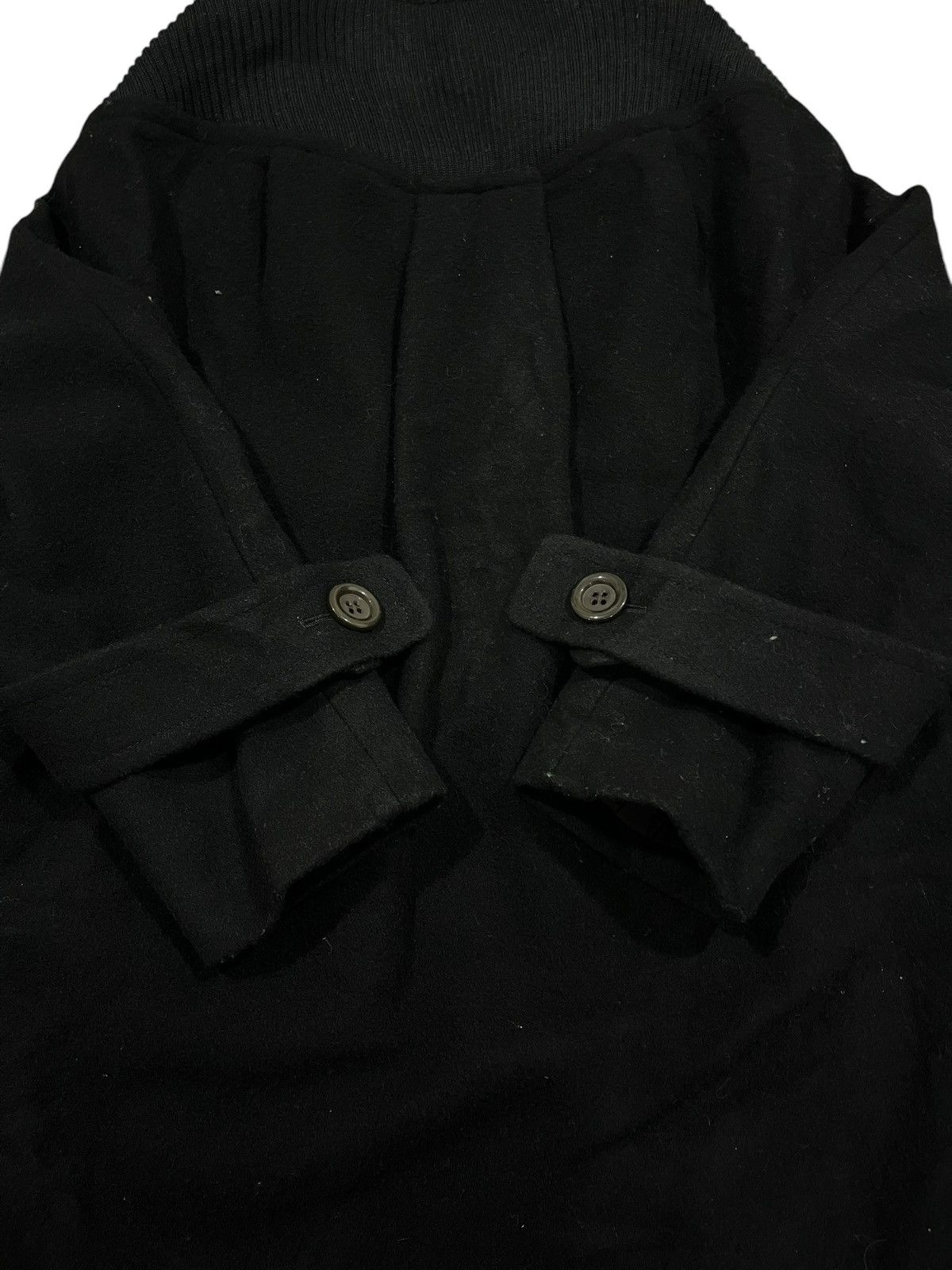 Issey Miyake ISSEY MIYAKE MERCIBEAUCOUP BATWING MUSHROOM NECK WOOL JACKET Size US L / EU 52-54 / 3 - 17 Thumbnail