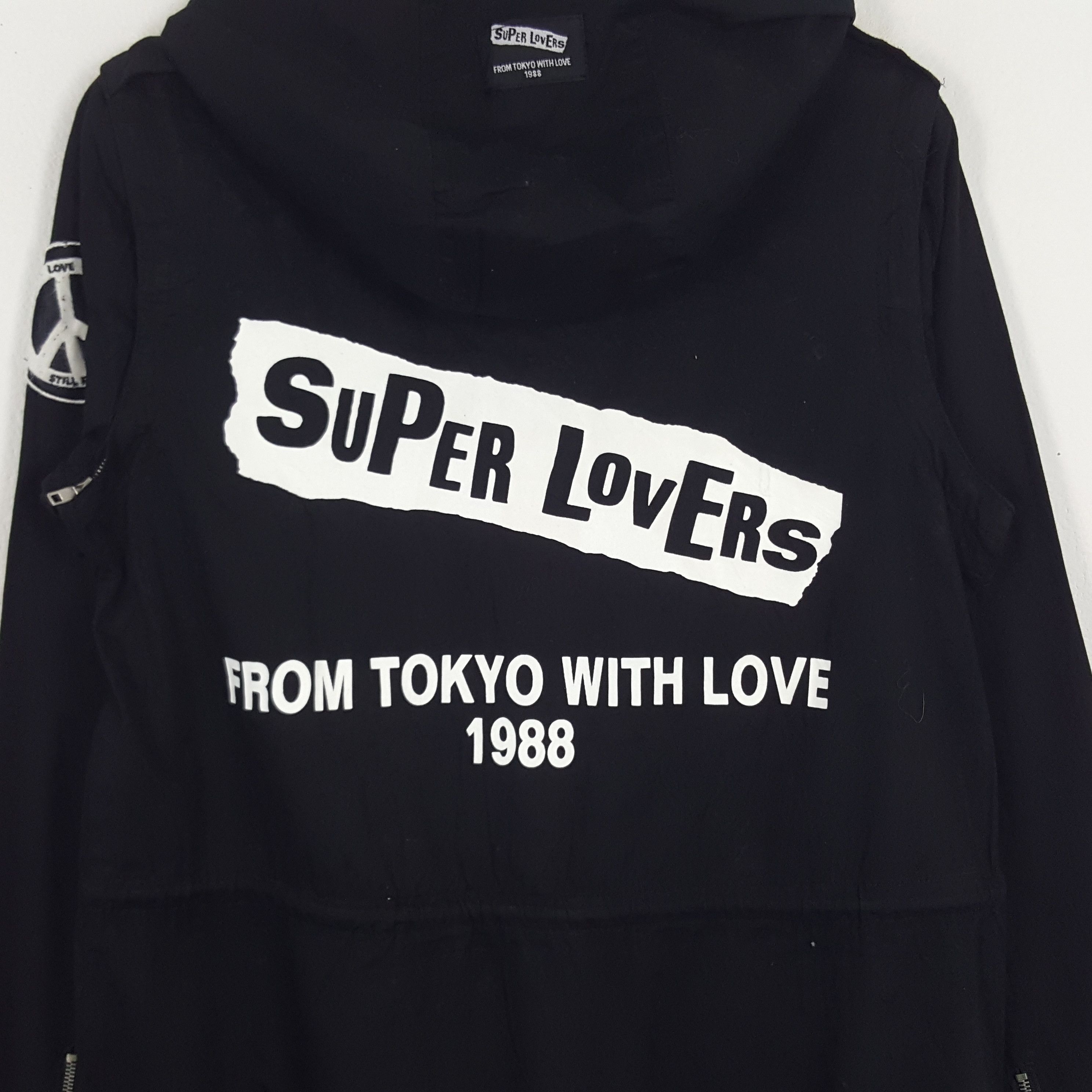 If Six Was Nine × Japanese Brand × Vintage Vintage Super Lovers Japanese Punk Style Long Jacket Size US S / EU 44-46 / 1 - 2 Thumbnail