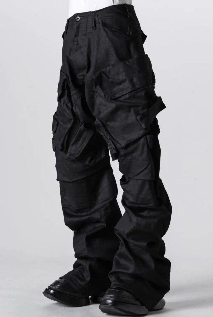 Julius Julius Black Edge Seam Gas Mask Cargo Pants Size 3 Size US 34 / EU 50 - 6 Thumbnail