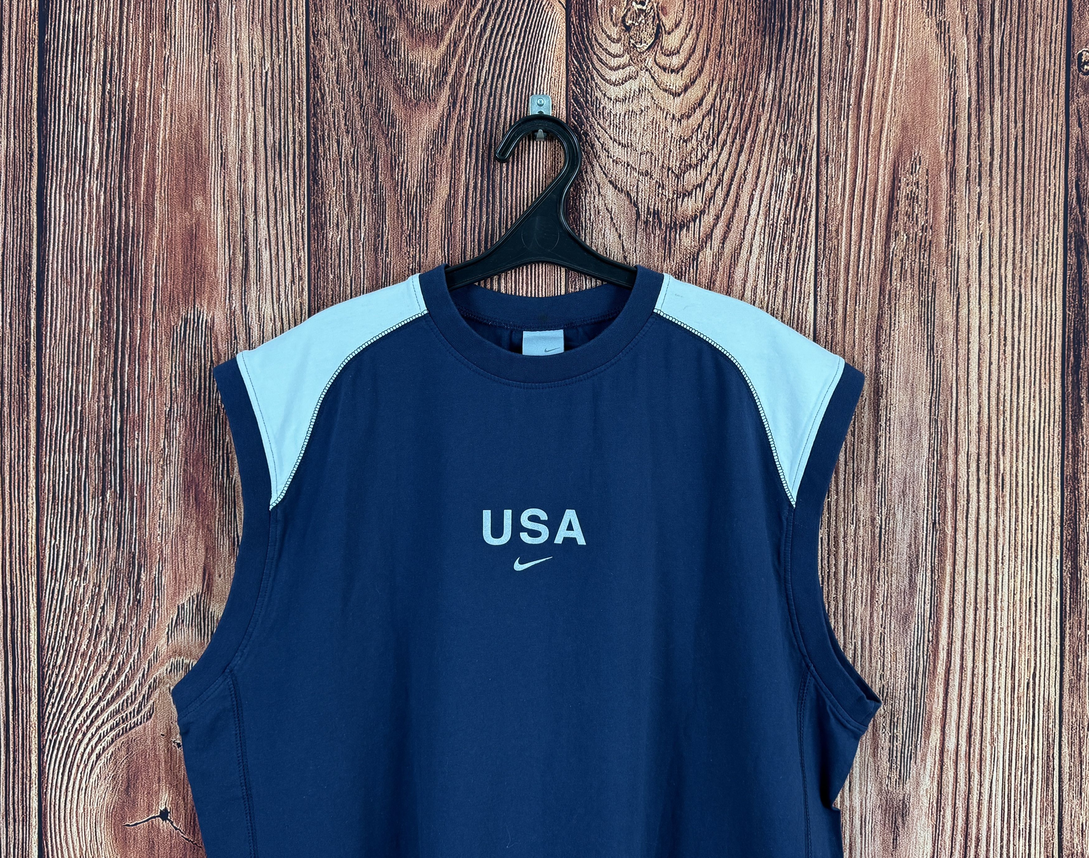 Nike Vintage NIKE USA Basketball Jersey Size US XXL / EU 58 / 5 - 2 Thumbnail