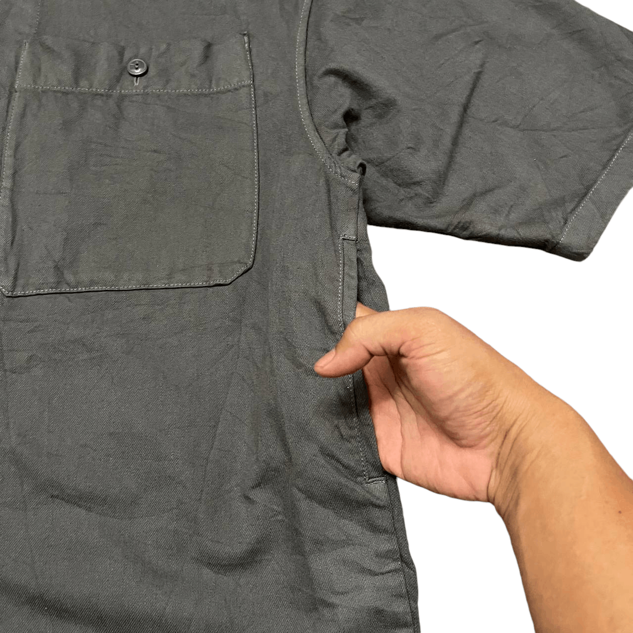 Lemaire × Uniqlo Uniqlo U Lemaire / Christophe Lemaire Short Sleeve Jacket Size US L / EU 52-54 / 3 - 6 Thumbnail