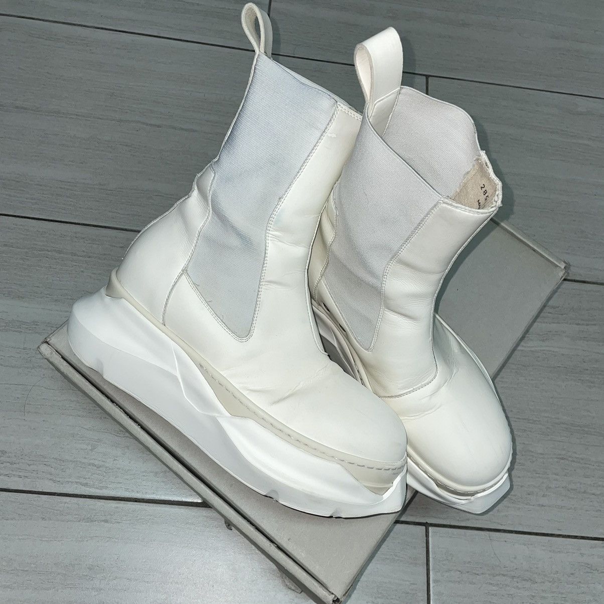 Rick Owens Rick Owens Beetle Abstract Boots size 39 Size US 7 / EU 40 - 3 Thumbnail
