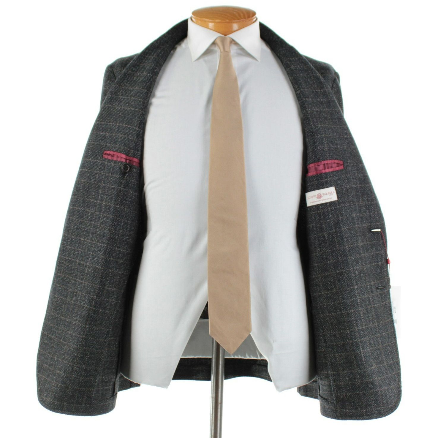 Luciano Barbera Luciano Barbera Sport Coat Size 44 US in Gray Size 44R - 6 Thumbnail